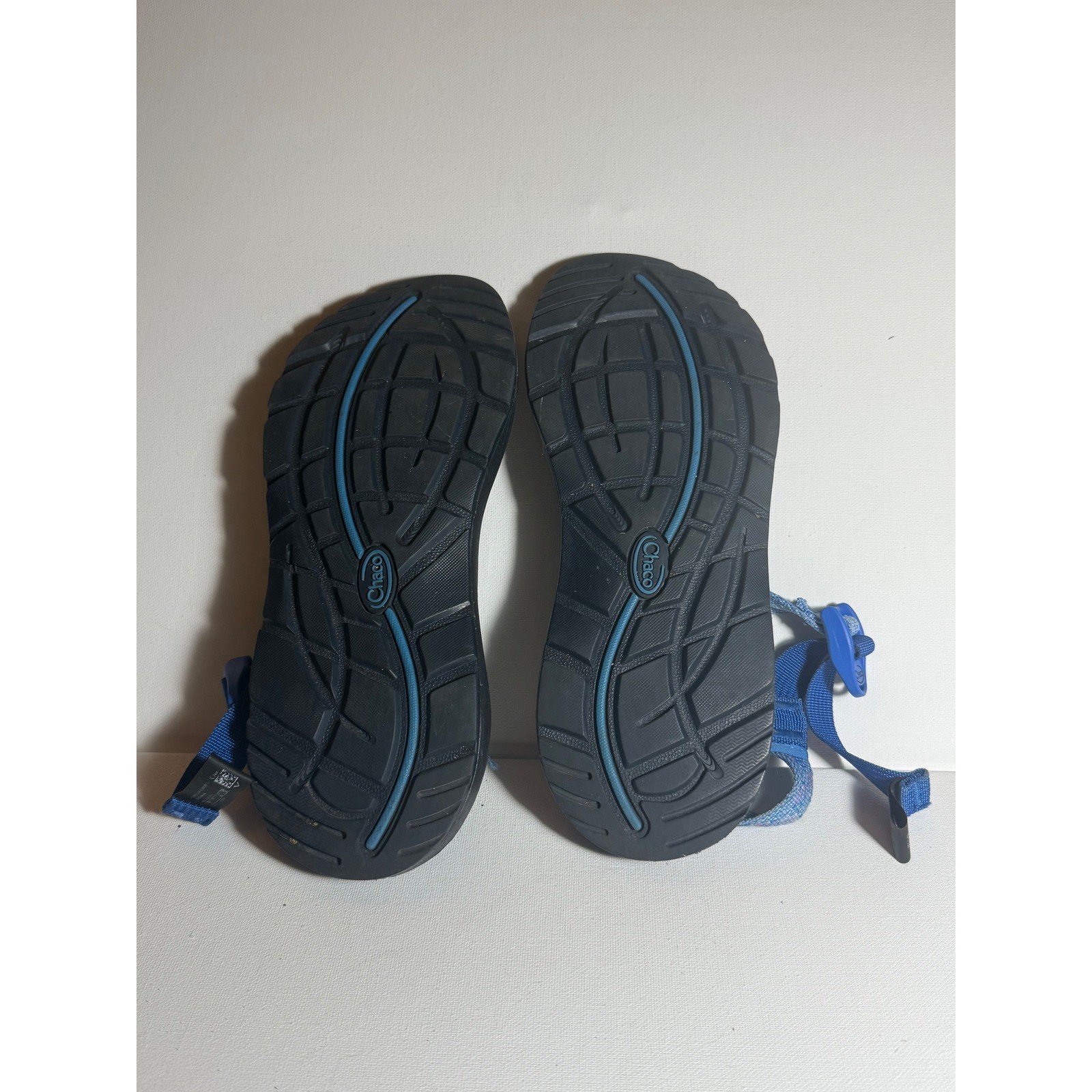 Chaco Sports Classic ZX1 Braid Blue Water Beach Sandals Womens Size 9 EUC
