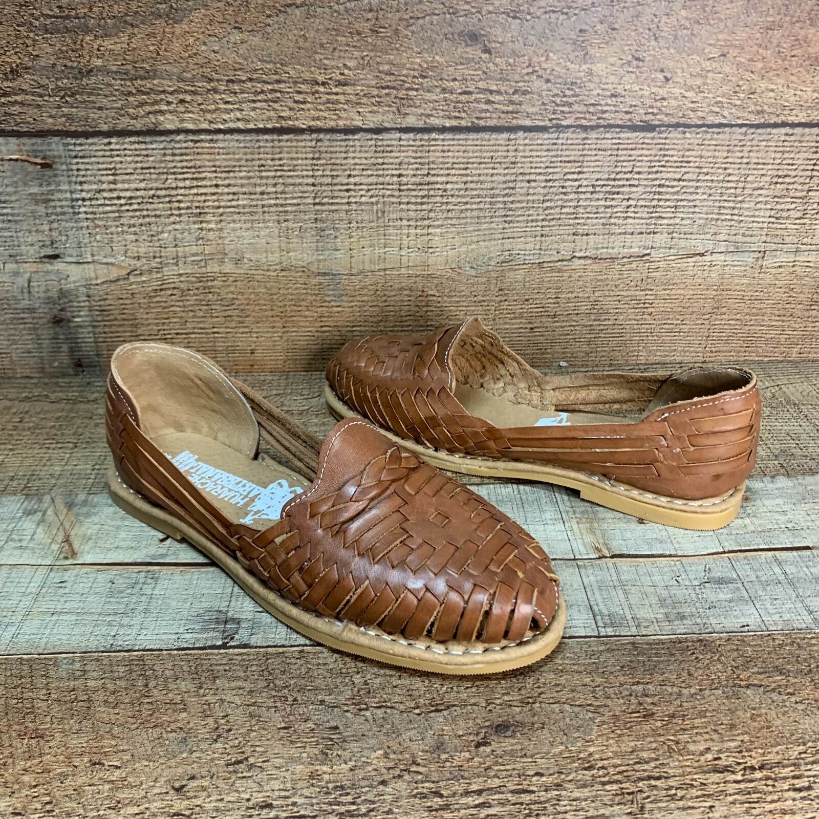 Women’s Huarache Artisanal Mexican sandals Genuine Leather Traditional Sandalias