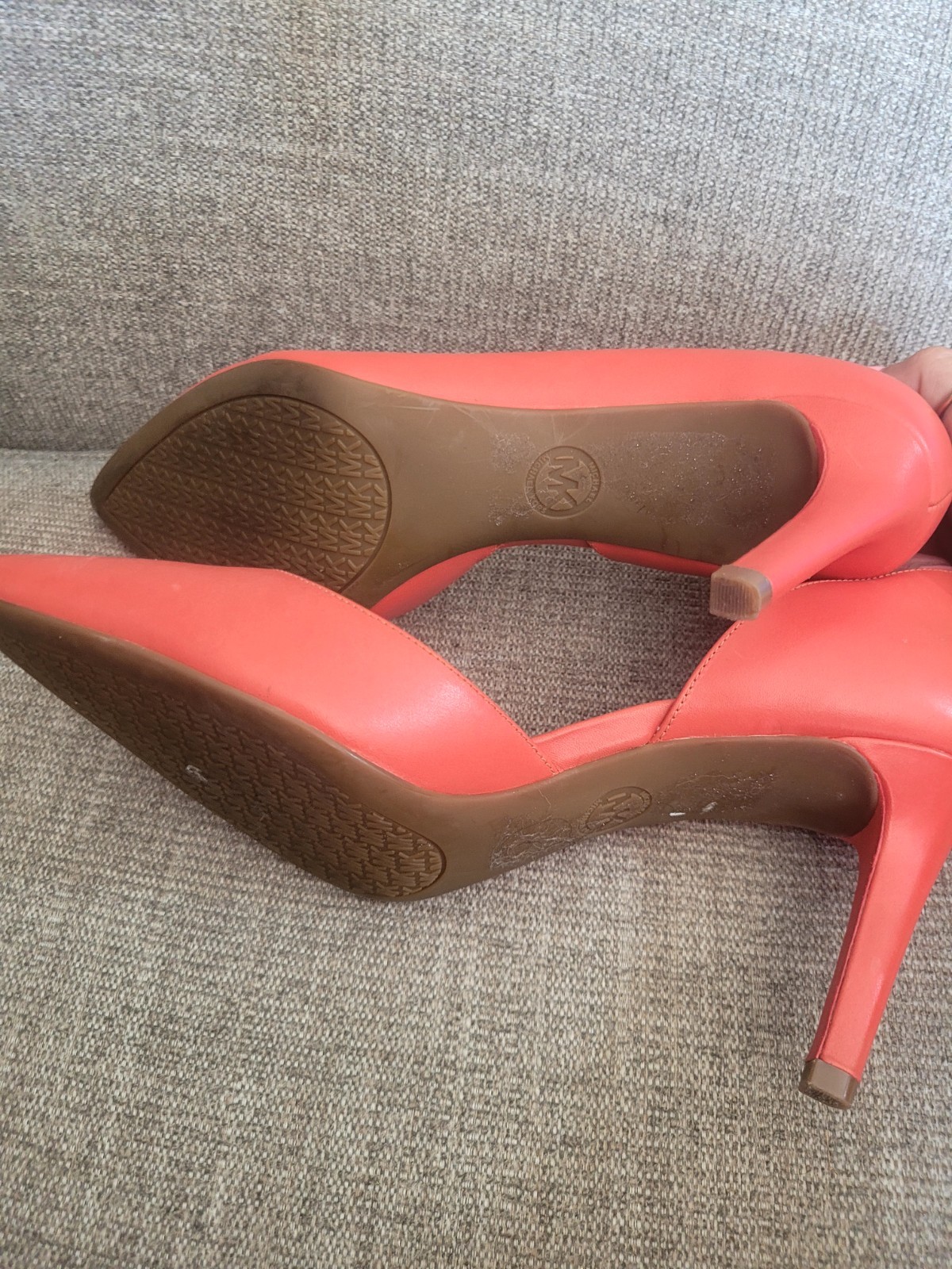 MICHAEL KORS $138 Corral Pointed Leather 3.5 in Heel’s Sz 9.5