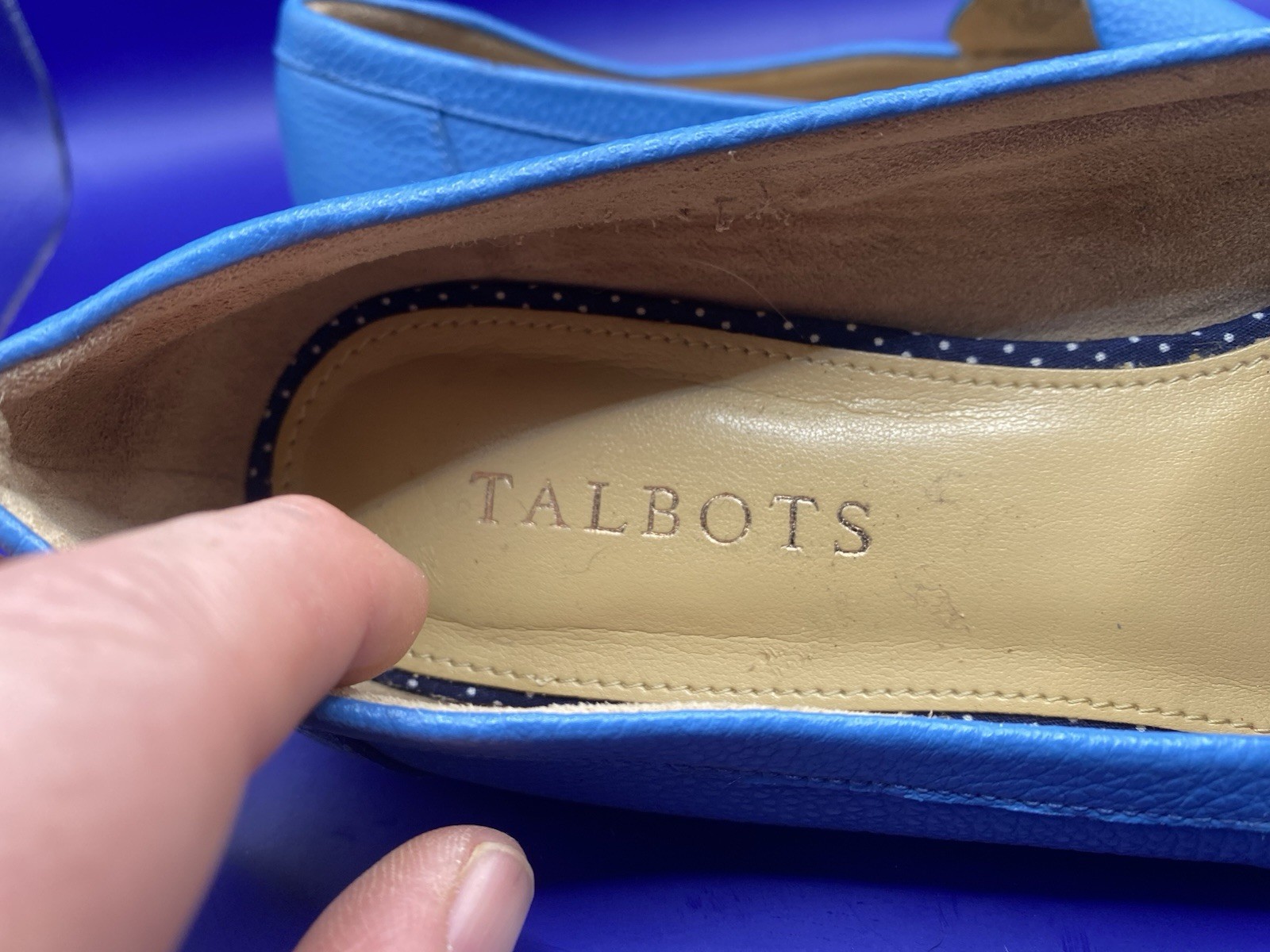 Talbots Size 7 Slide on Flats
