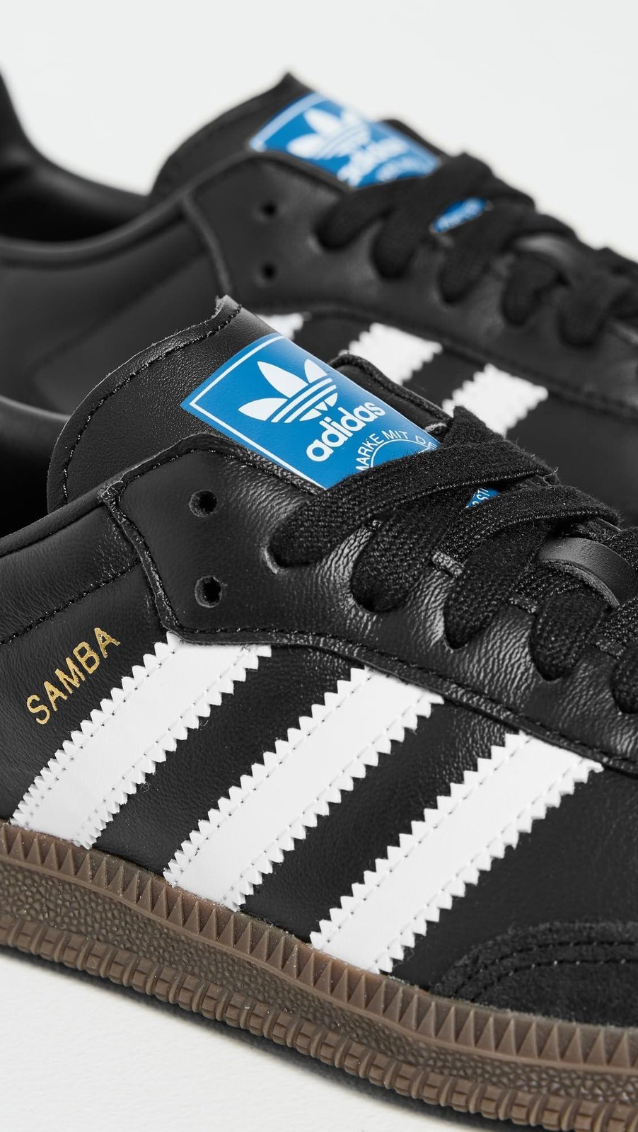 adidas Womens’ Samba OG Athletic Shoes – Black/White/Granite