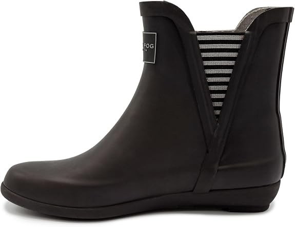 London Fog Piccadilly Women Black Waterproof Boots Size 11M New Box