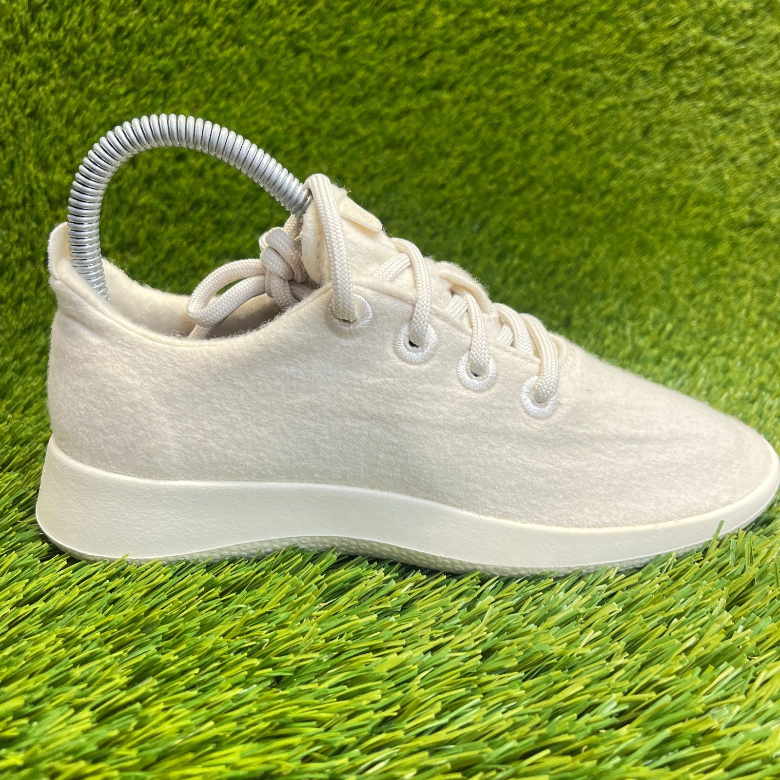Allbirds Wool Runners Natural White Womens Size 6 Running Walking Shoes Sneakers