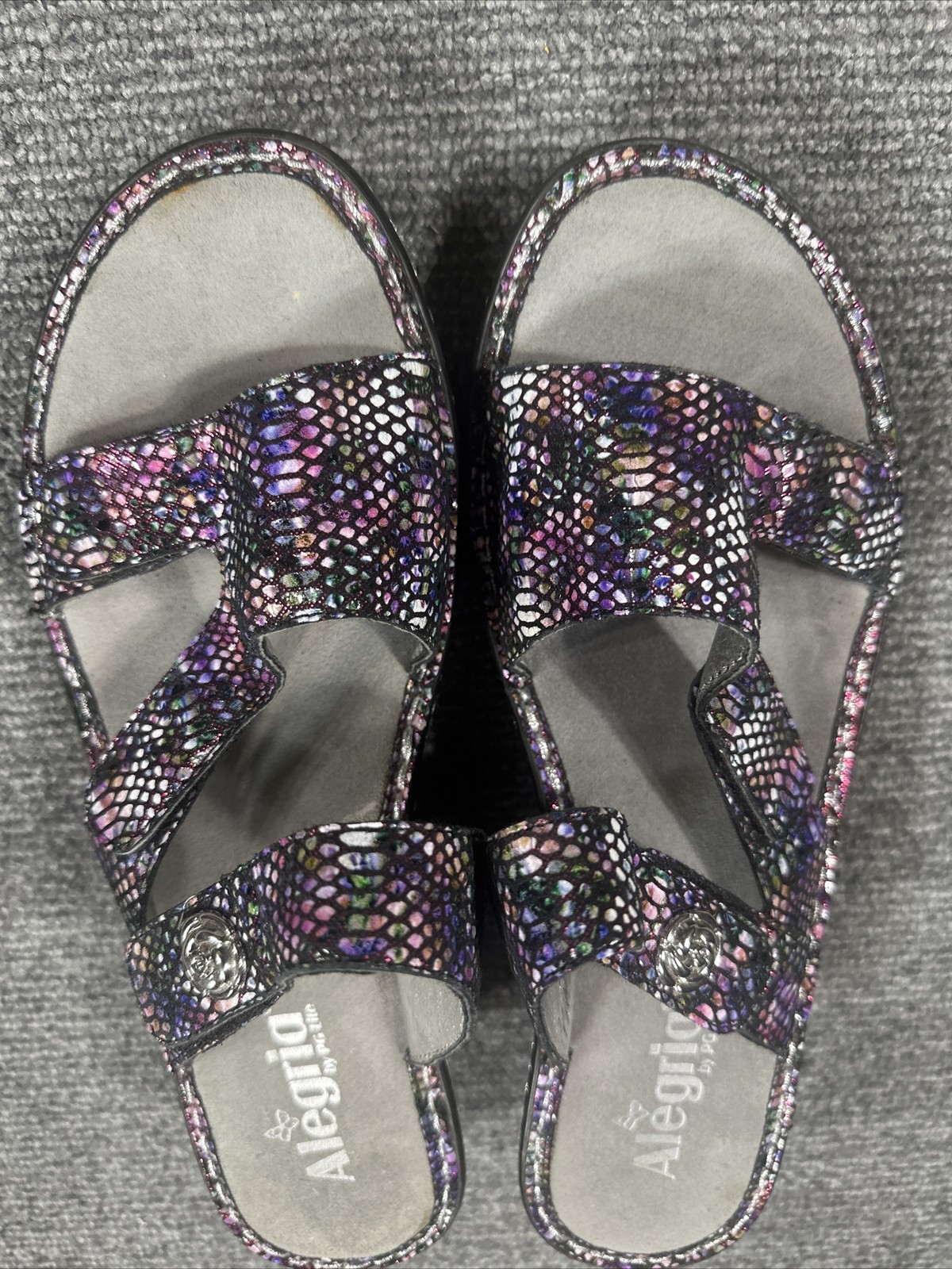 Alegria Lot 299 Loti Funtastic Fashion Wedge Sandals Women’s EU 41 – US 10/10.5