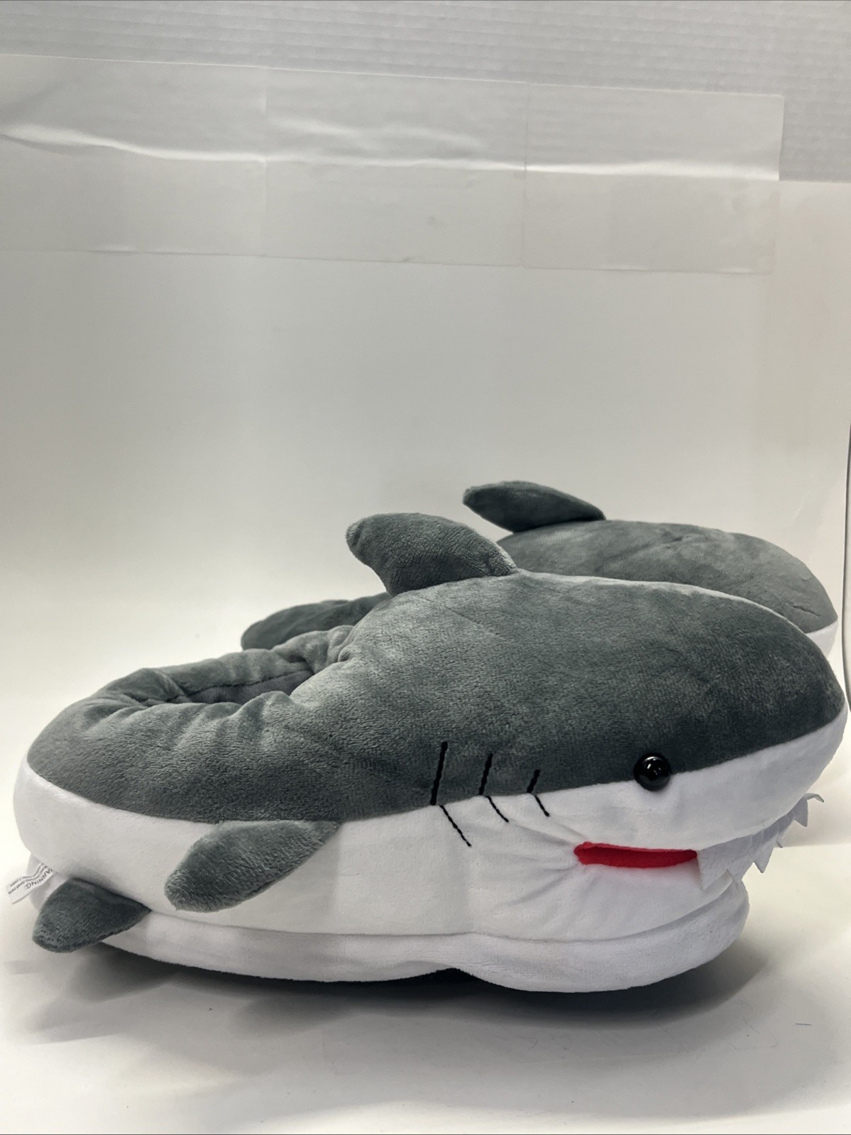 Unisex Adults Soft Sharks Slippers Plush Comfy Animal Indoor Slippers House Shoe