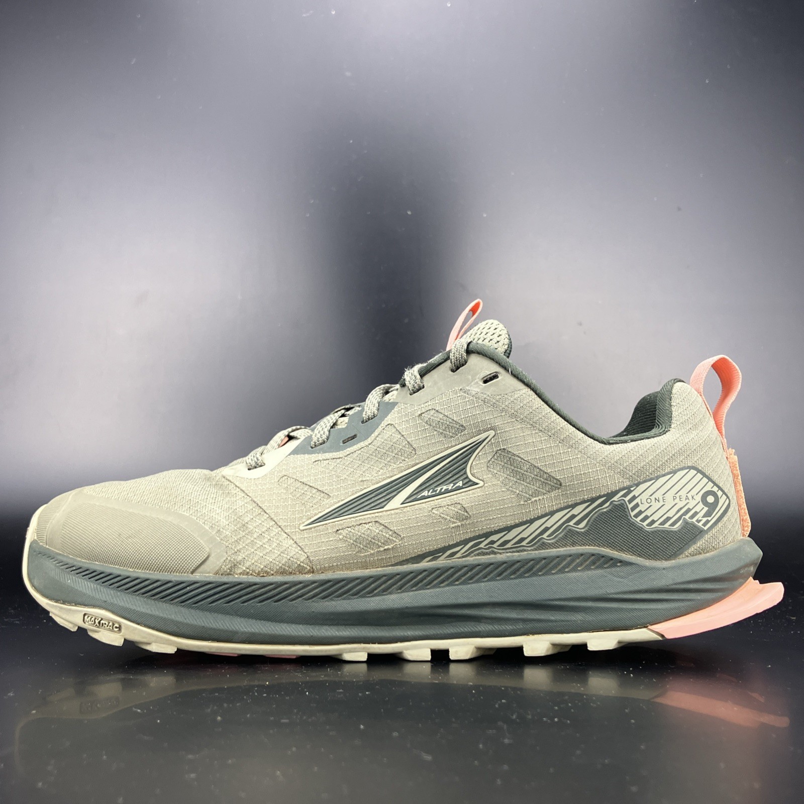 Altra Lone Peak 9 Trail Shoes – Women’s Size 10 ‘Dusty Olive’ (AL0A85PR315)