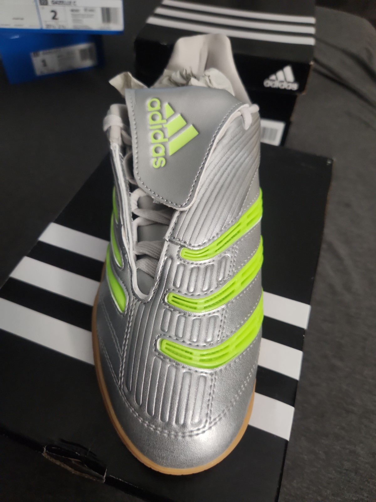 Adidas Predator Sala W Women’s Size 7 Silver N Green