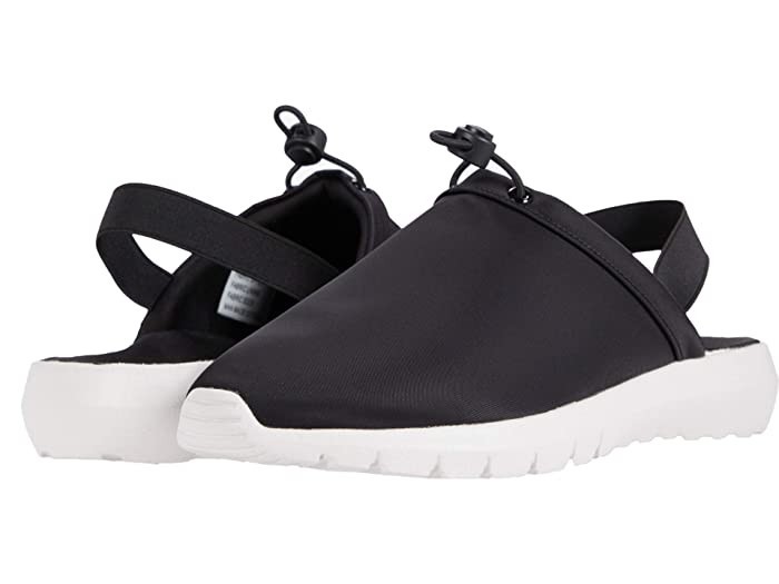 Rsvp Janice Clog Women’s US 11 Black White Ankle Strap Comfort Shoes JOBB1889