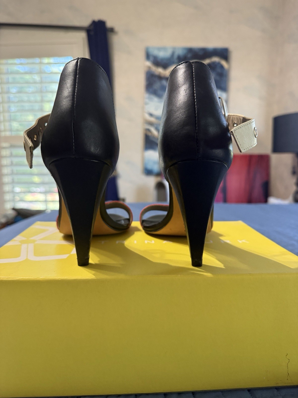 Trina Turk La Jolla Heels. Size 6.5. Orginal Box And Packaging Included
