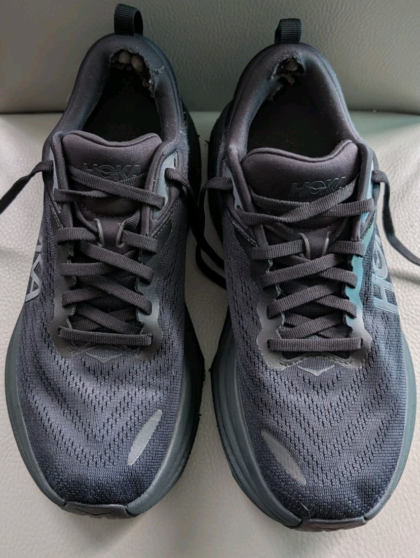 Women Size 9 – Hoka One One HOKA Bondi 8 Black See Photos