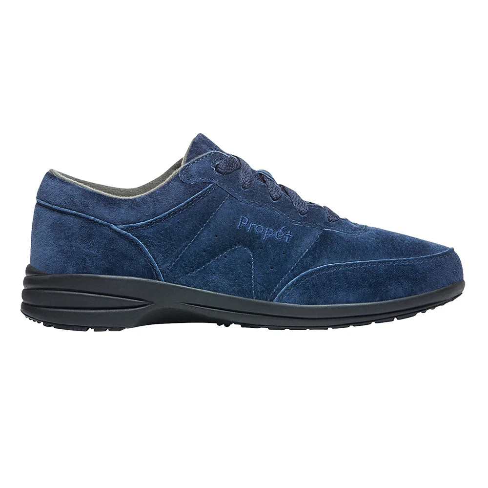 Propet Washable Walker Womens Comfort Shoes Size 5.0 BM, Indigo Suede, NEW 5976