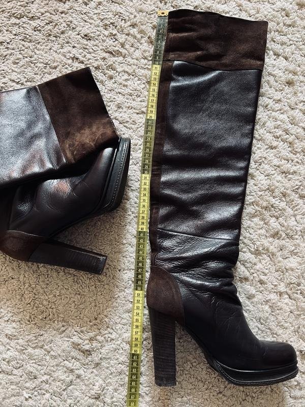 Women Dolce & Gabbana boots brown suede 38