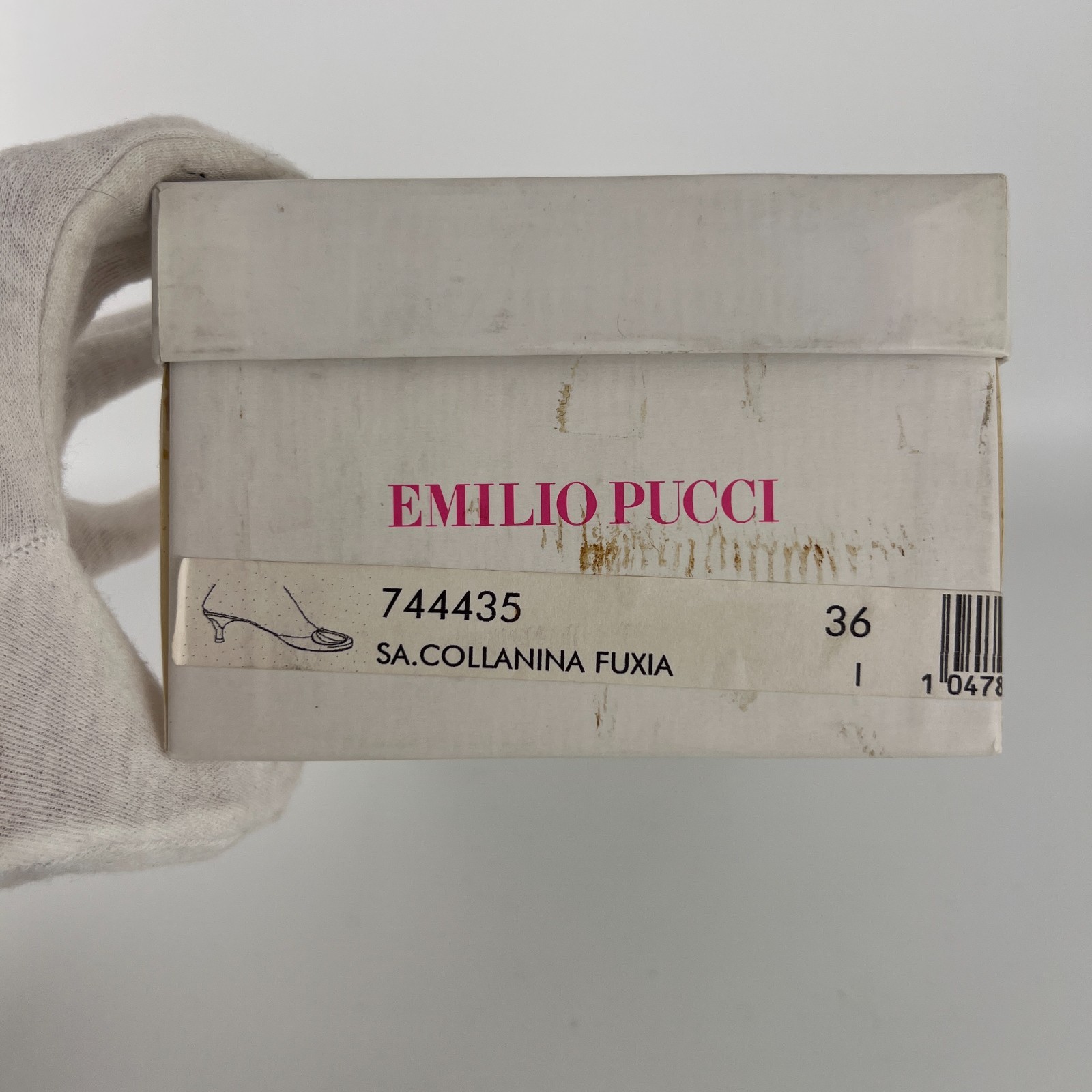 Pucci | Auth Vint Sphere Hardware Multicolor Yellow Pink Kitten Heel Mules (36)