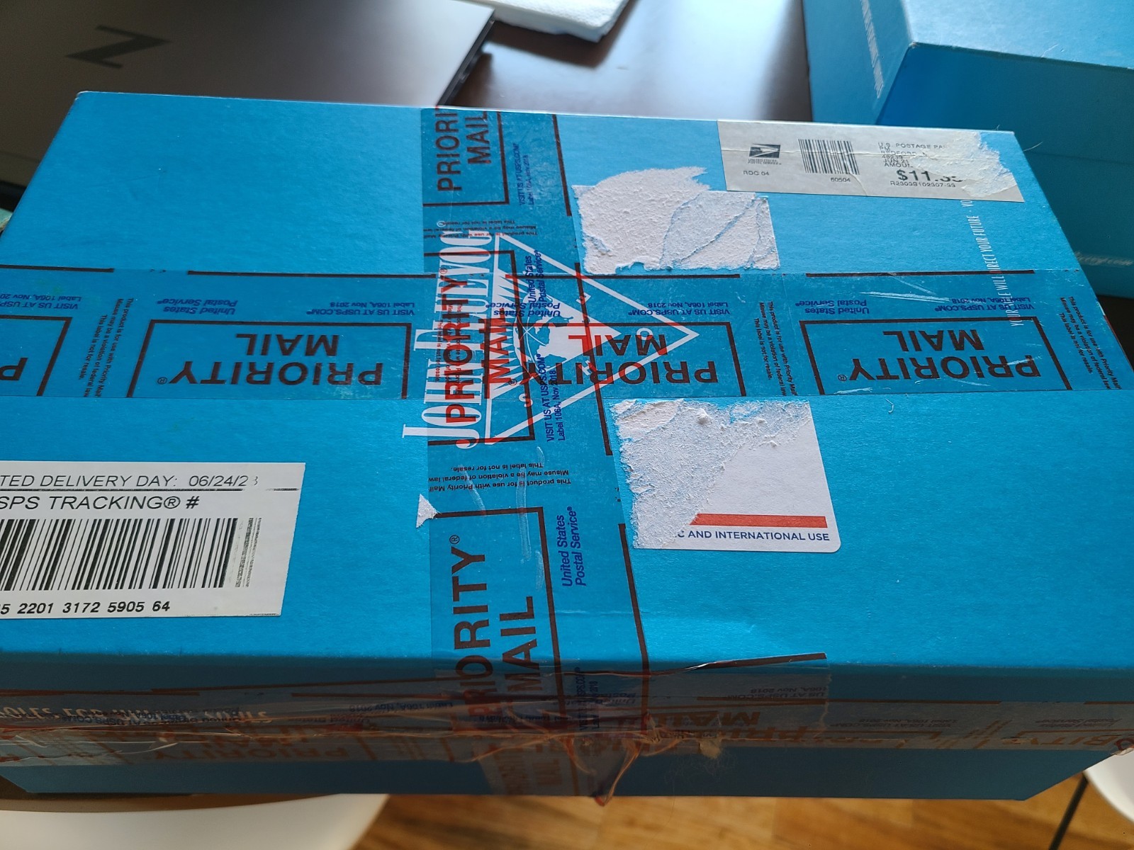 JOHN FLUEVOG signed platform teal and blue slide sandal shoes BUOY SIZE 10. EUC!