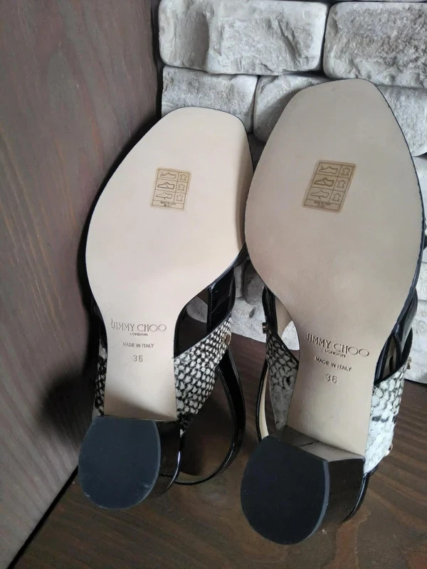 RRP €850 Jimmy Choo Aix 65 sandals EUR 36 new with box