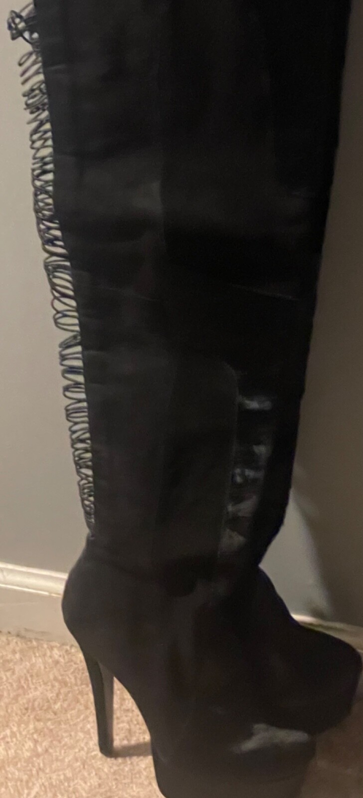 London Trash COUGAR Boots size 10