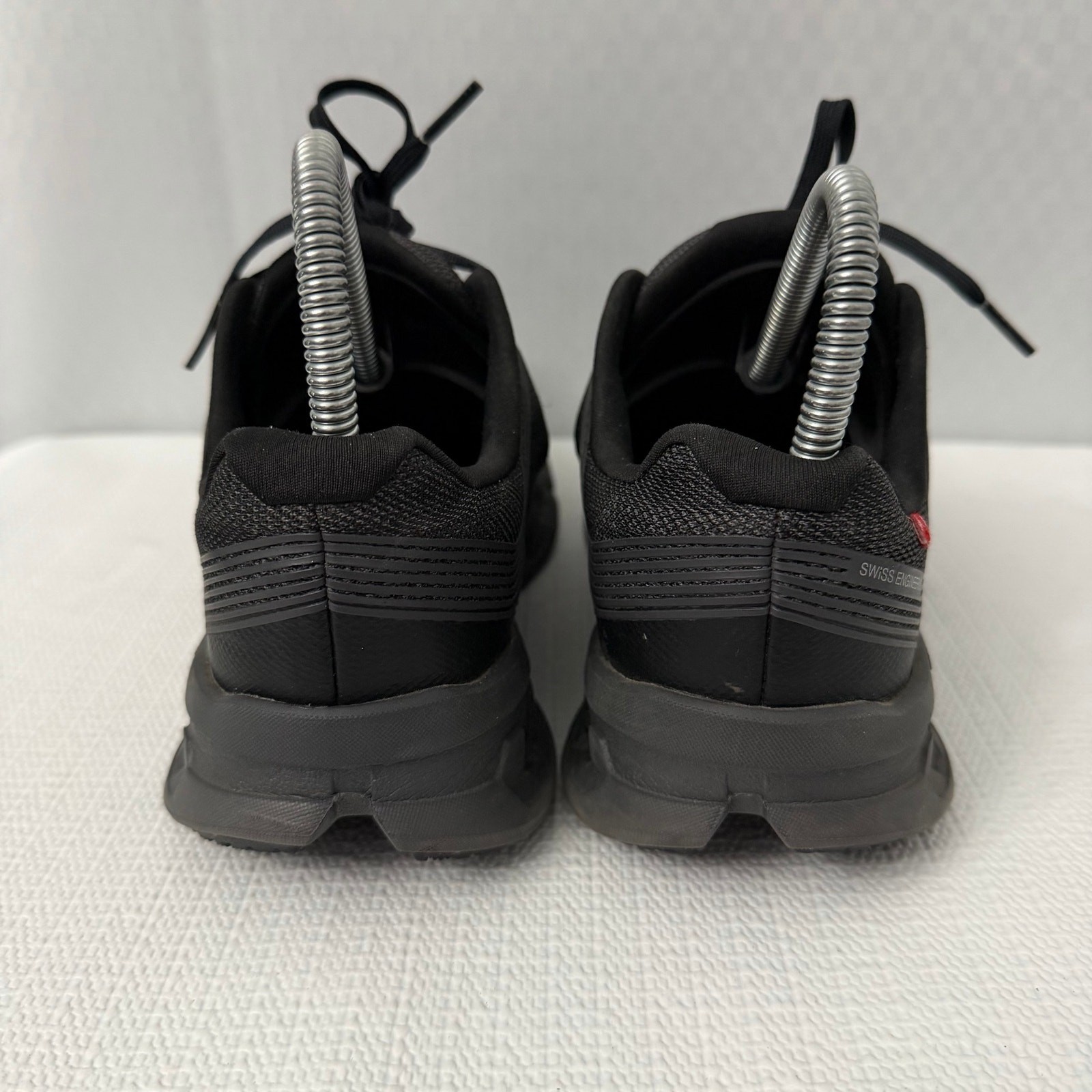 On CloudGo Shoes Womens Size 8 Wide Black Eclipse Running Athletic Sneakers
