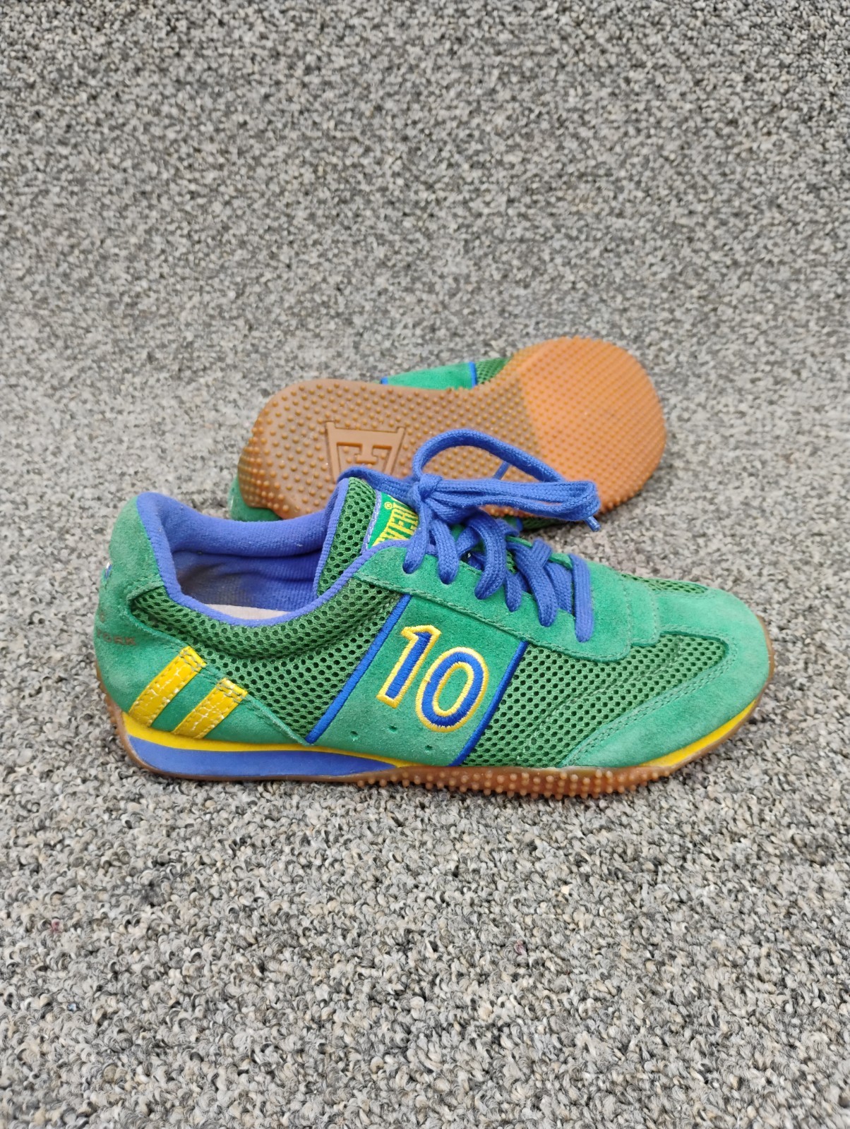 Vintage Everlast Bronx NY #10 Brazil Pele Colorway Training Shoes Women’s 6