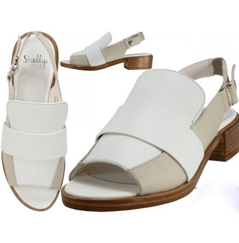 Shellys London NiHill Women’s Leather Sandals 6, 6 1/2, 7, 7 1/2, 8, 8 1/2, 9,10