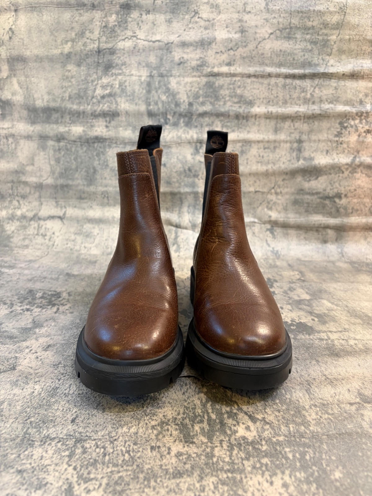 Timberland Cortina Valley Womens Pull On Chelsea Boots in Dark Brown US 9.5