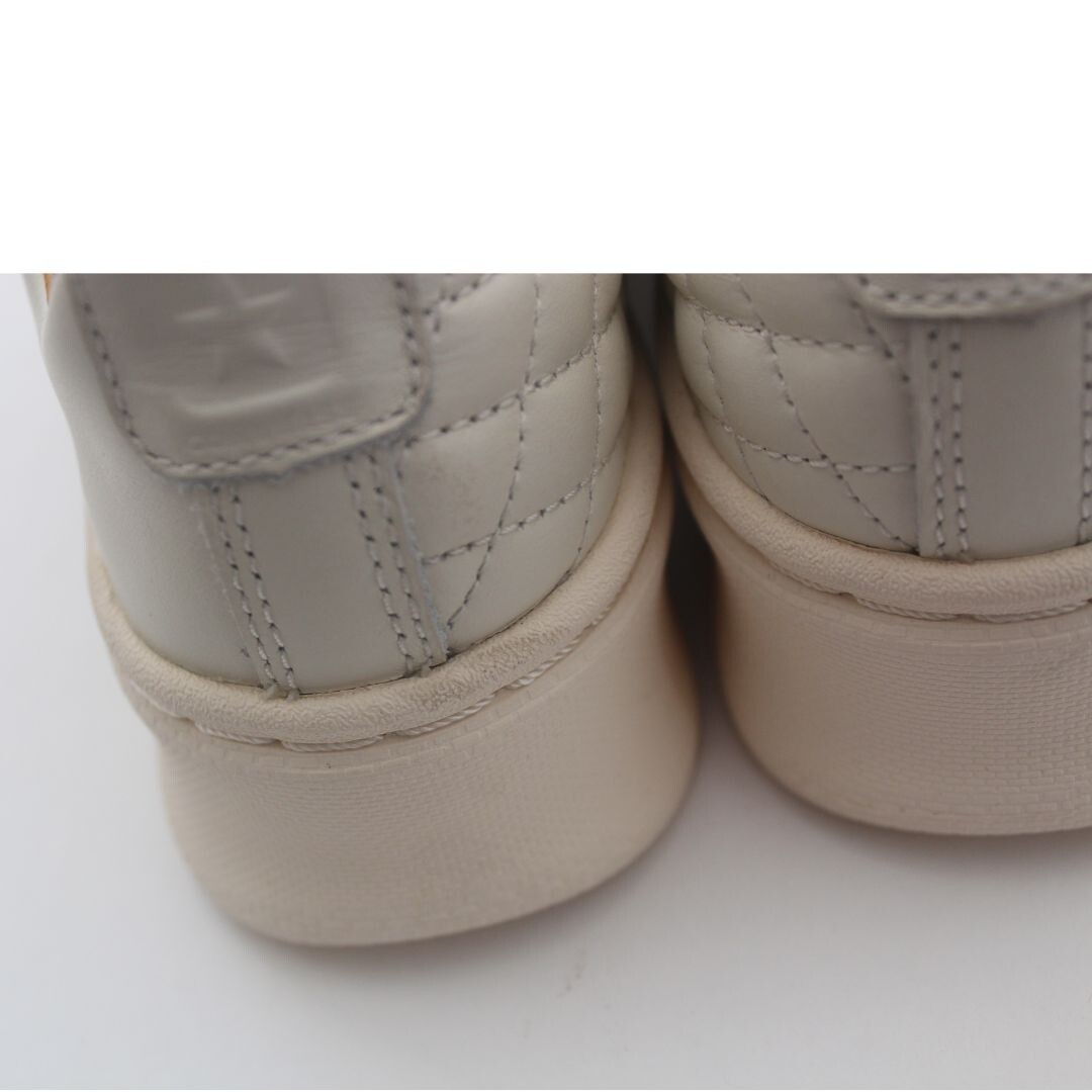 Converse Chase the Drip × SGA Pro Leather Lift Platform Low Ivory M- 3.5 W-5 New