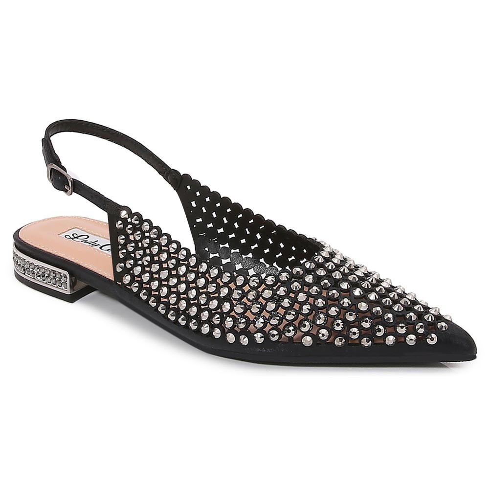 Lady Couture 0.75” Heel Emmy Flats in Black