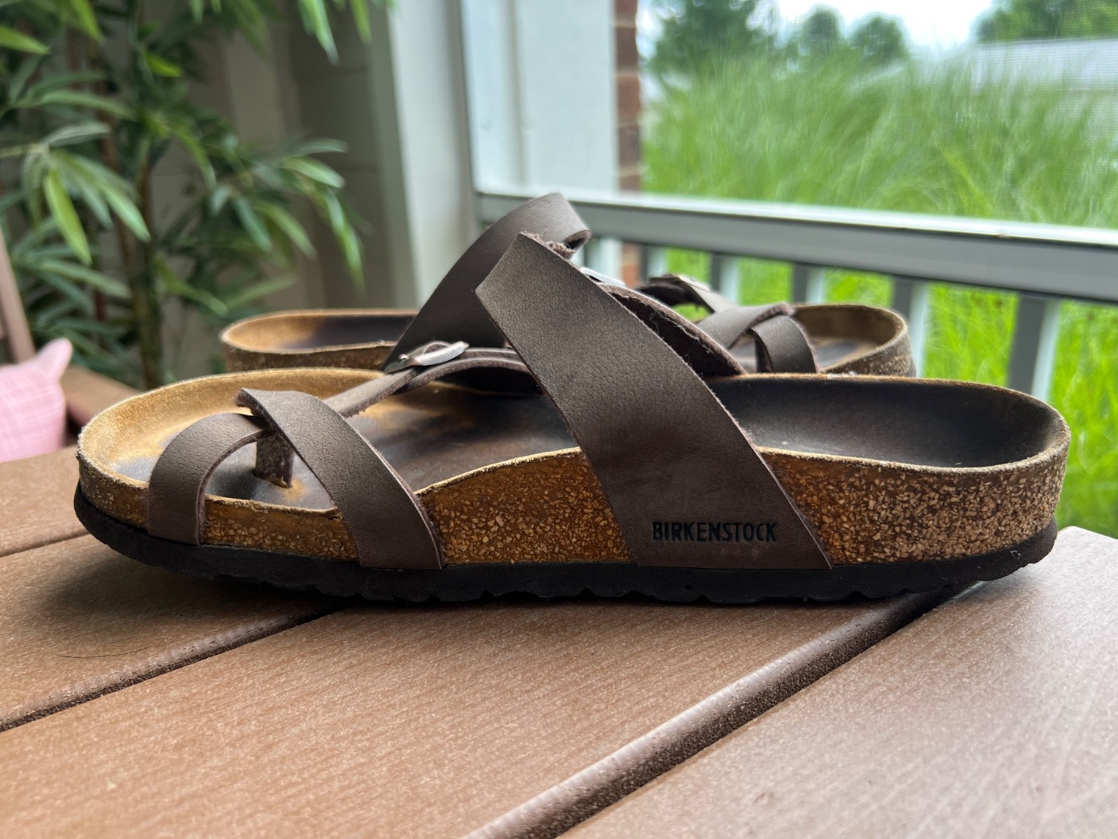 Birkenstock Mayari Sandals for Women, Size 39 in Mocha