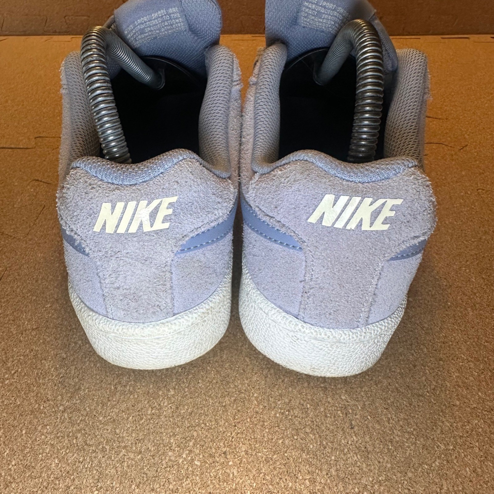 Nike Court Royale Suede Lavender Blue Low Top Sneakers 916795-002 Womens 8