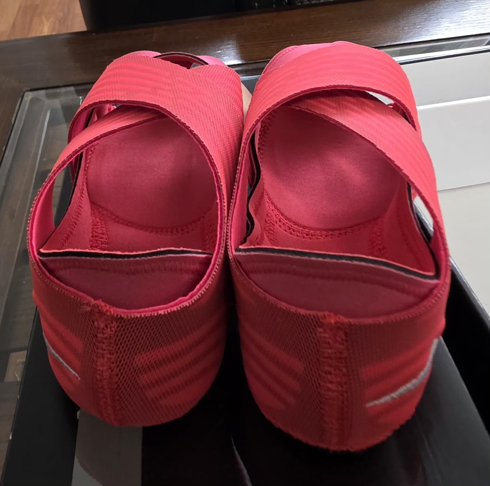 Nike Studio Wrap Pink Barefoot Yoga Dance Training Shoes Womens Small 6-7.5