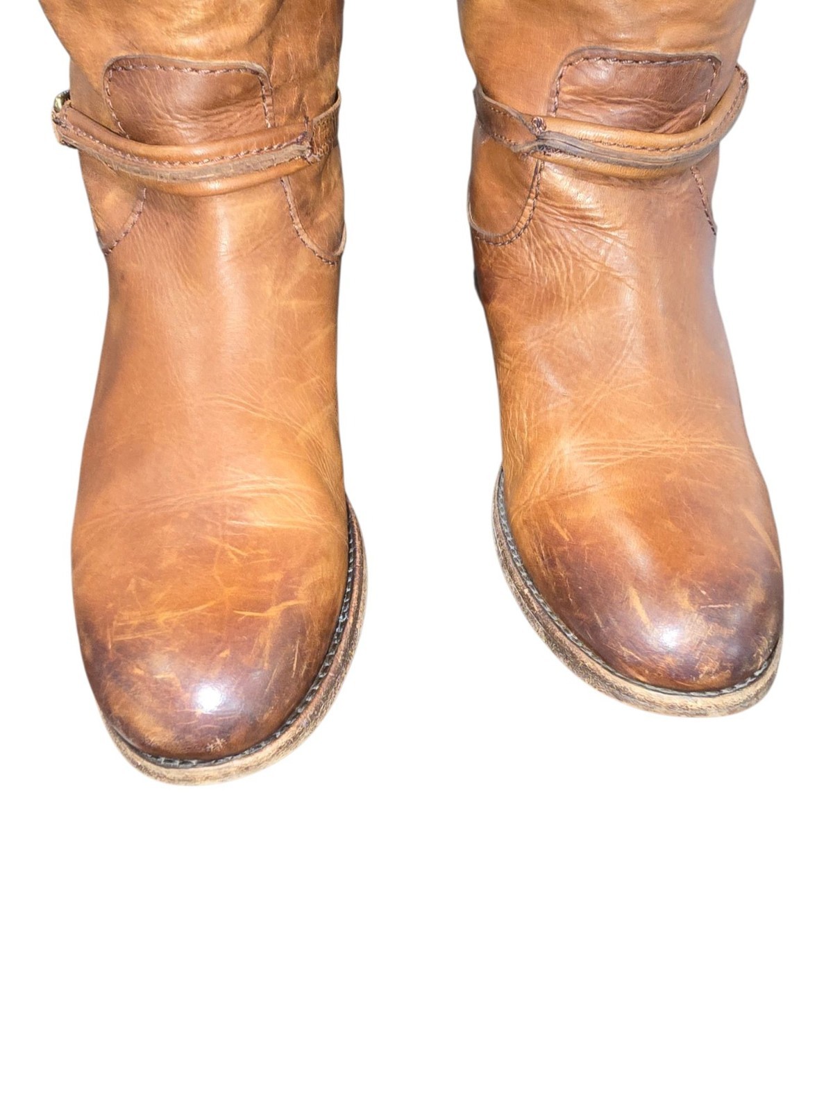 Fyre Women’s brown leather boots size 7.5B