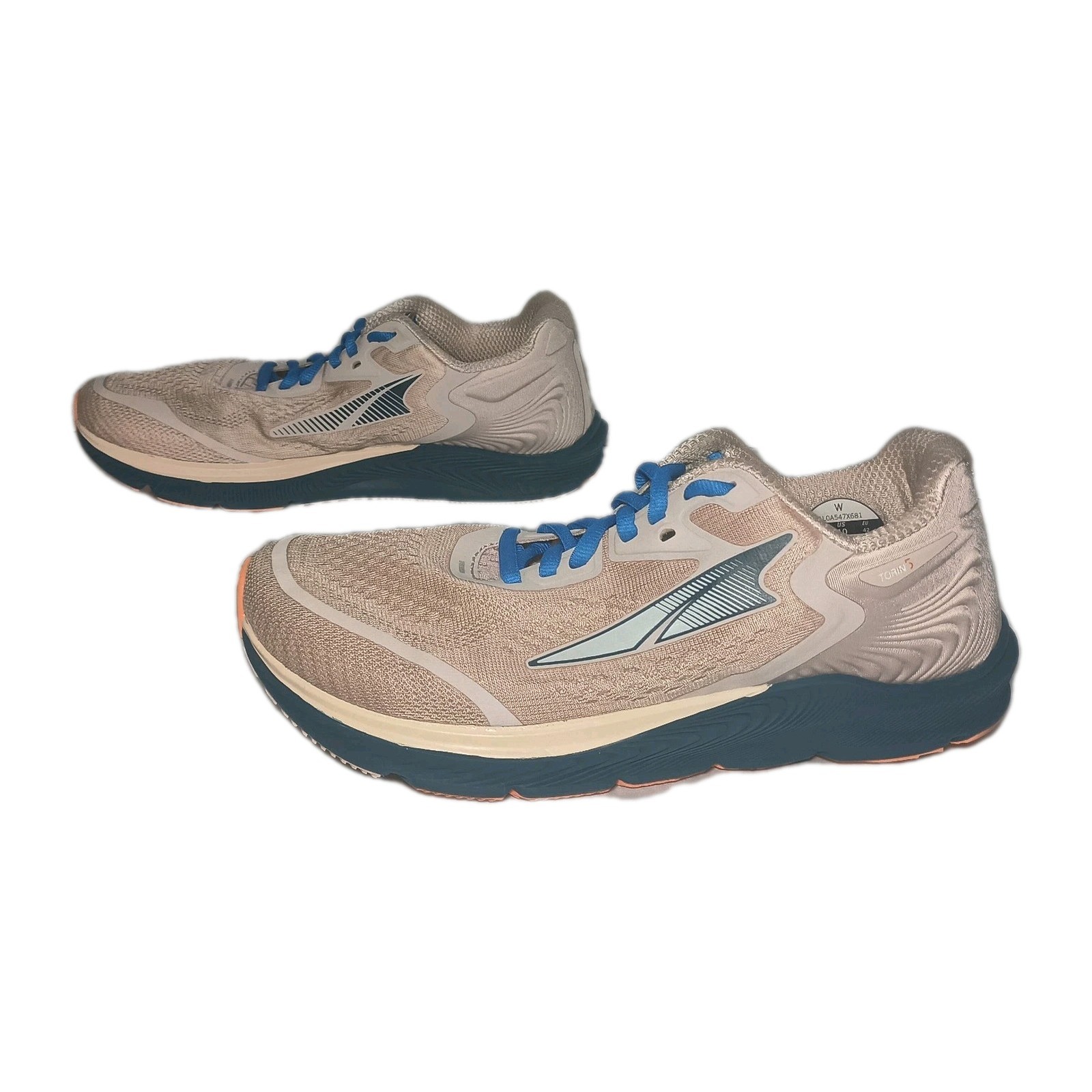 Read* Sz 10 Altra Torin 5 Women Shoes Sand Beige Zero Drop Road Running Sneakers