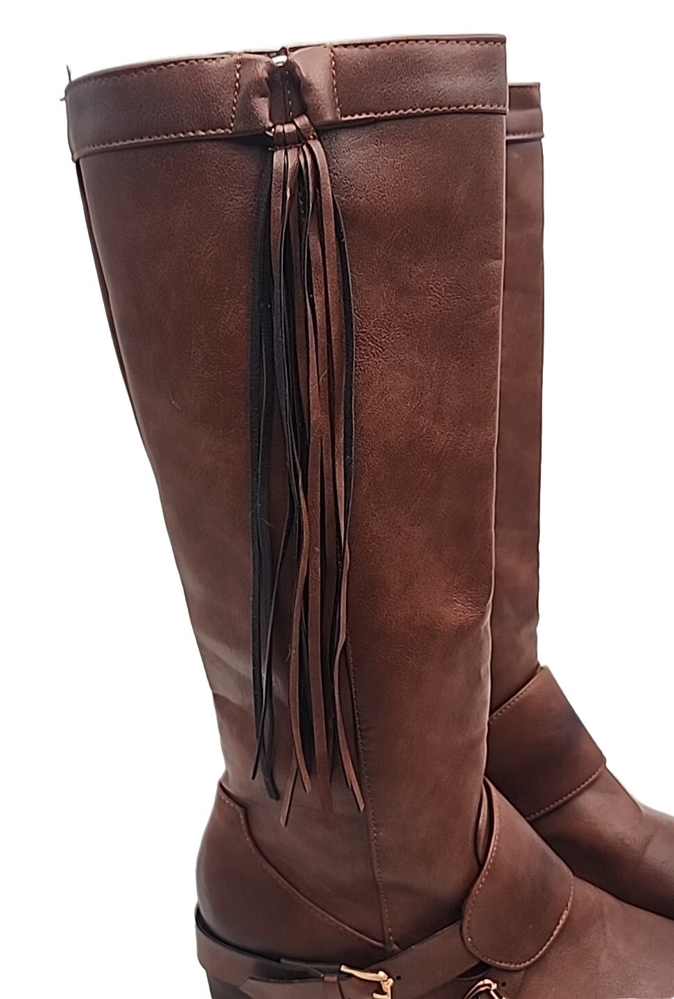 FITORON Womens Knee High Boots- Fashion Large Size Boots Autumn Long Tube Low…