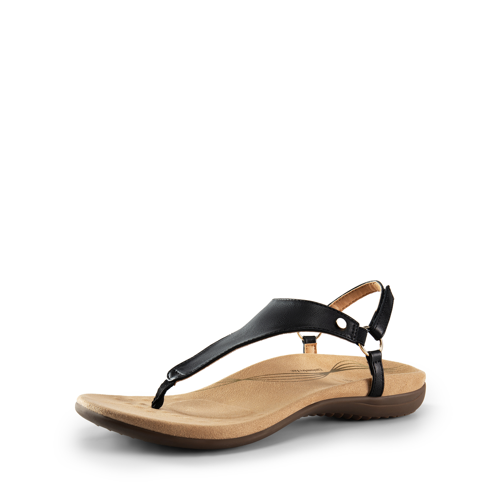 Women Flat Sandals Arch Support Soft Cushion Summer T-Strap Thong Sandals