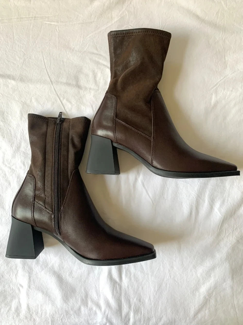 Vagabond Hedda Leather Ankle Boots Brown EU39