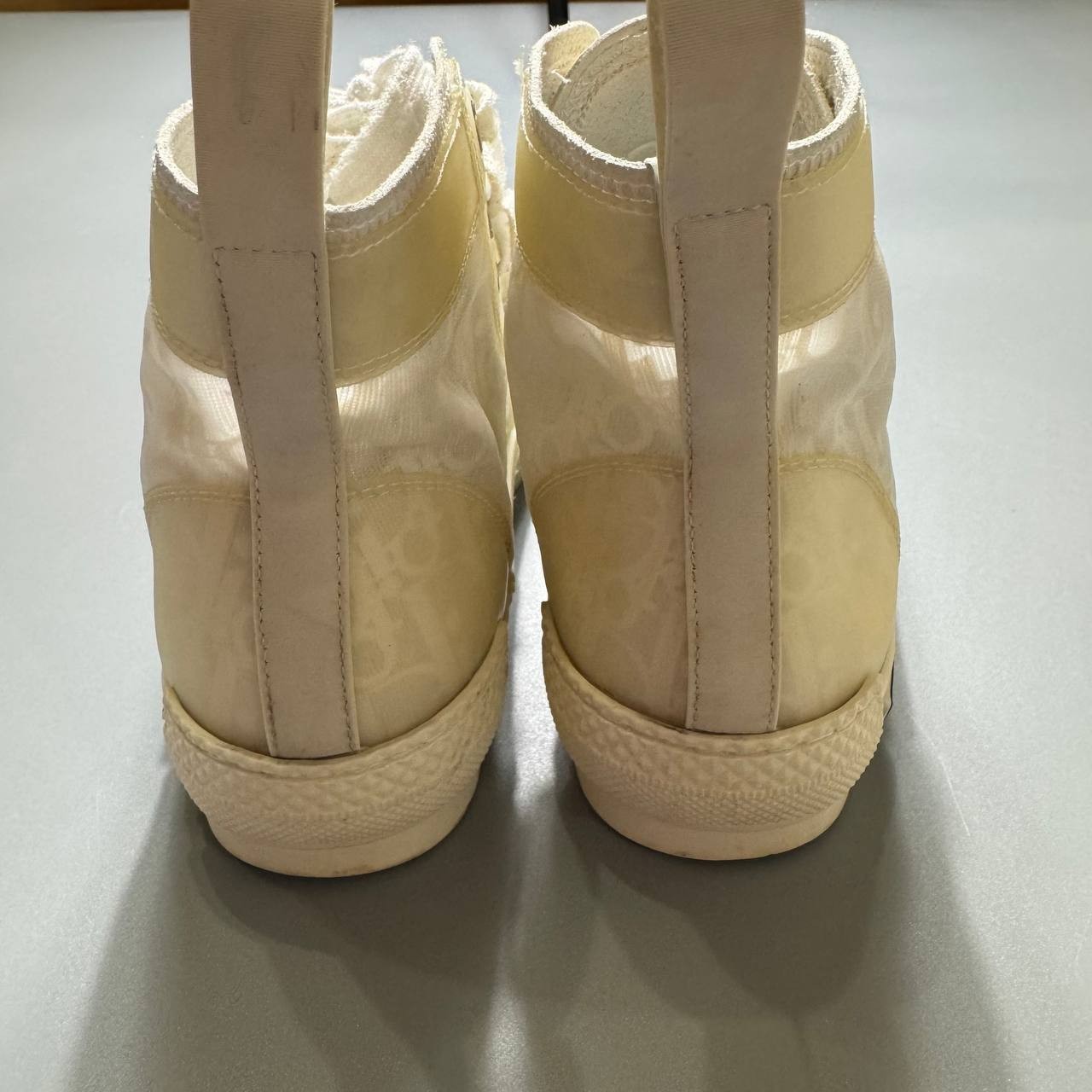 Dior B23 Monogram High-top Sneakers Size 37