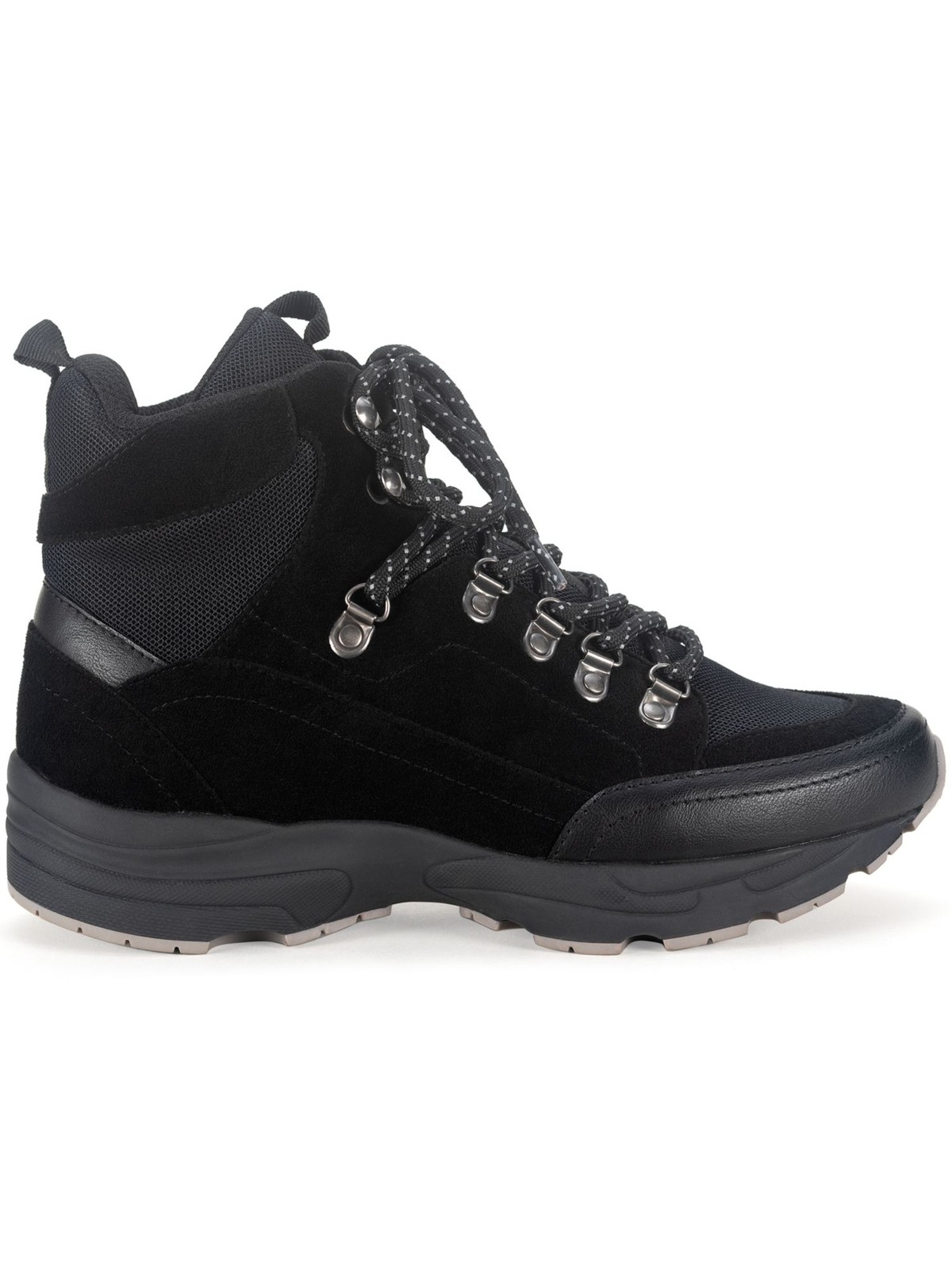 AMERICAN RAG Womens Black 0.5″ Platform Margie Wedge Athletic Sneakers 9.5 M