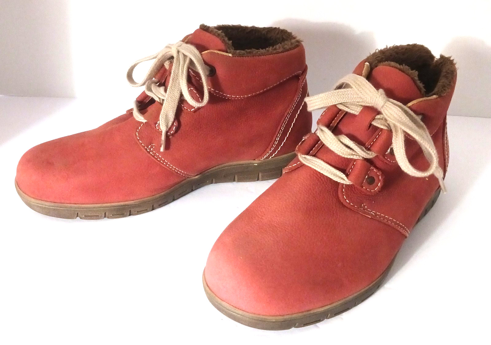 Cozyfeet «Megan» Women’s Boots Sz US8.5? Soft Leather Cushioned Lined Roomy