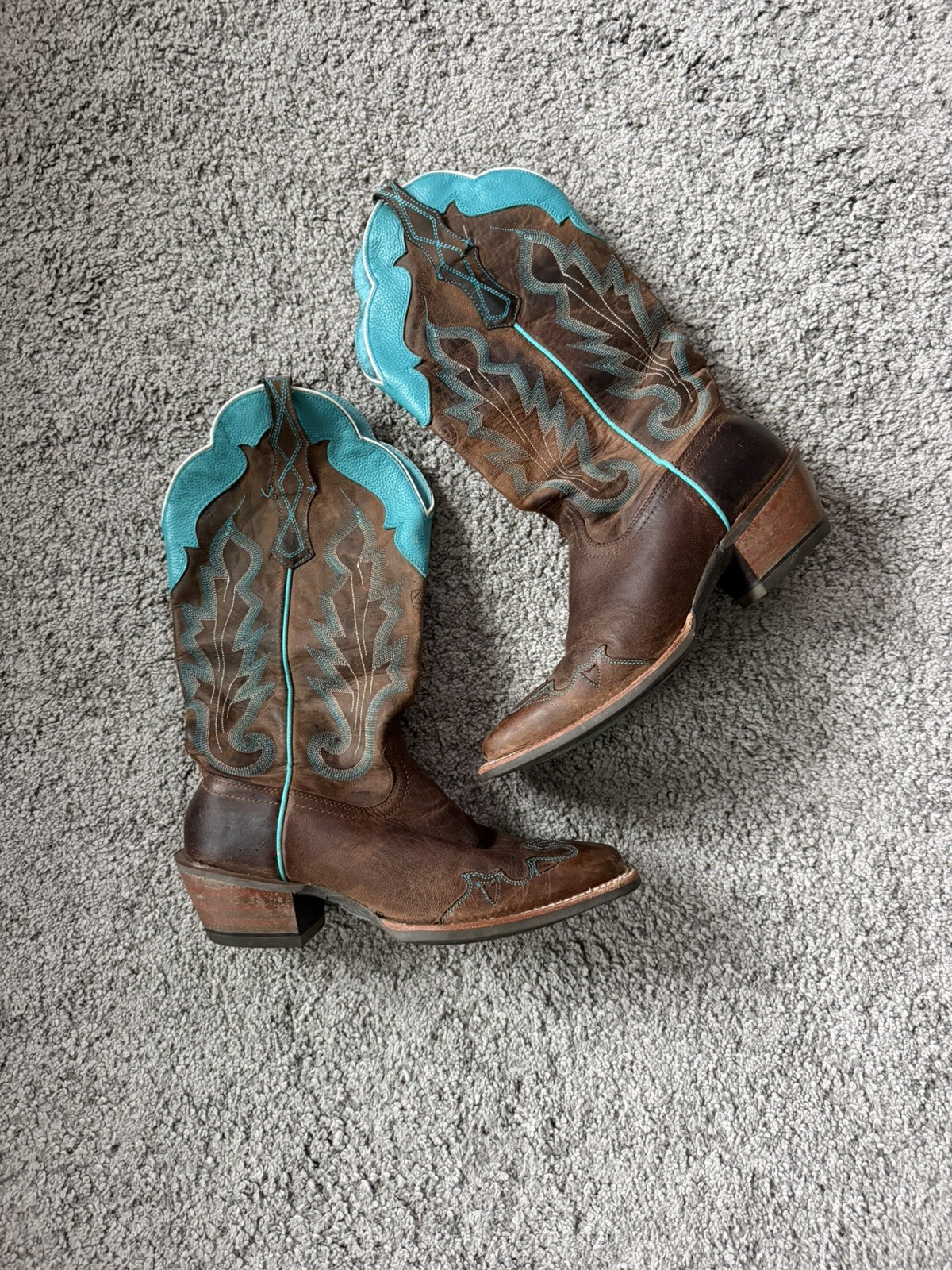 ARIAT Carabella Women’s Leather Cowboy Western Boot Ladies size 10 B