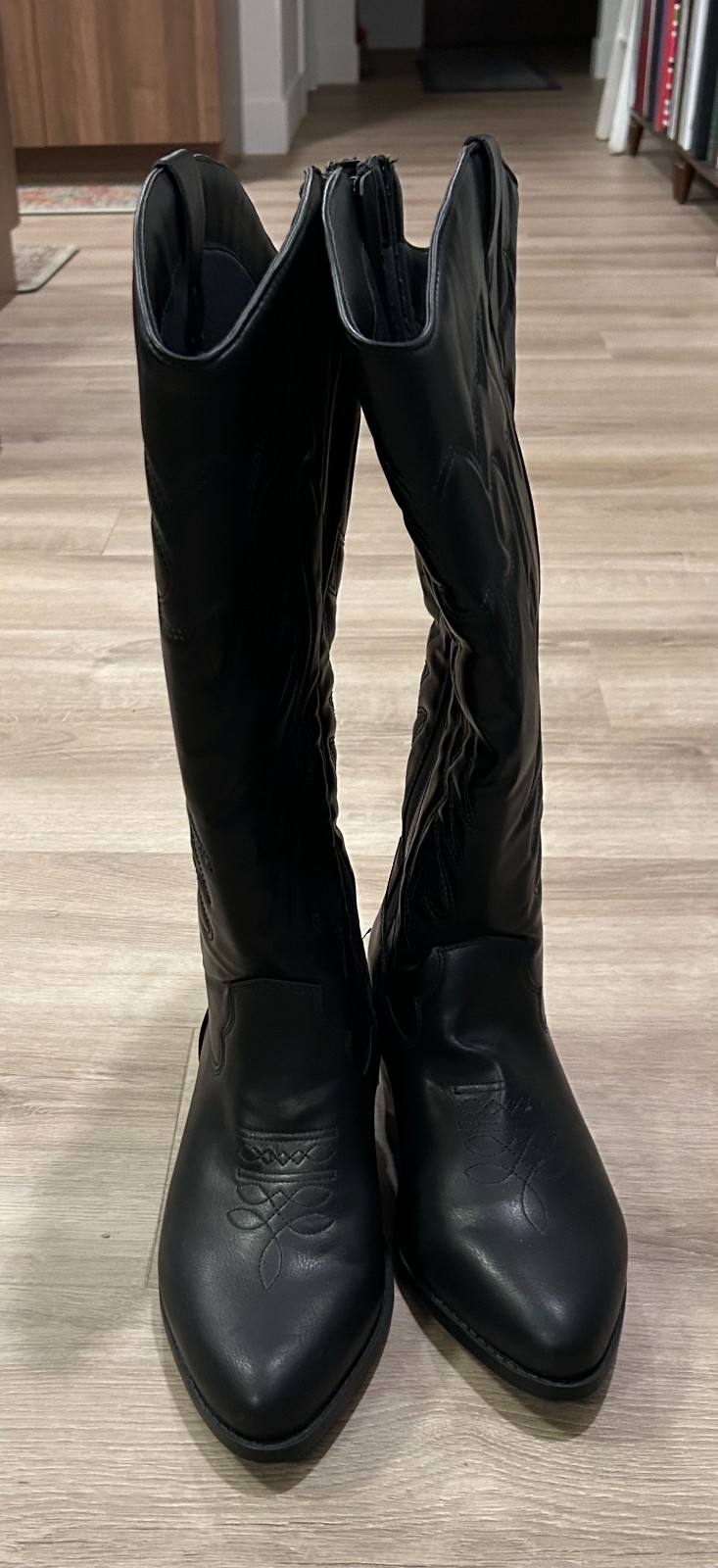 NEW ✨ Torrid Tall Western Knee Boot (Wide width and calf) size 8.5 Black