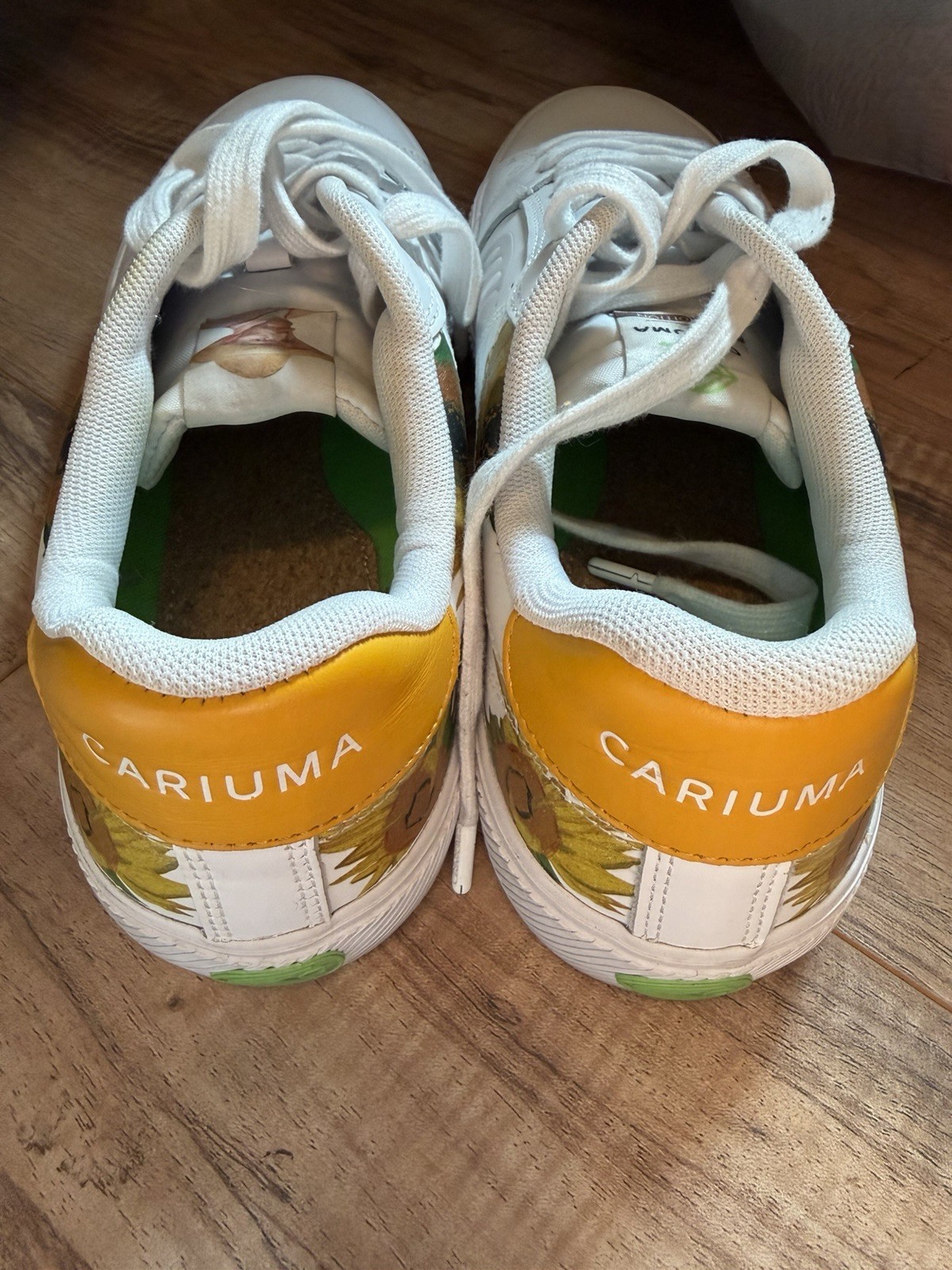 Cariama Van Gogh Museum Canvas Sneakers Art Edition Sunflowers Men’s Size 8.5