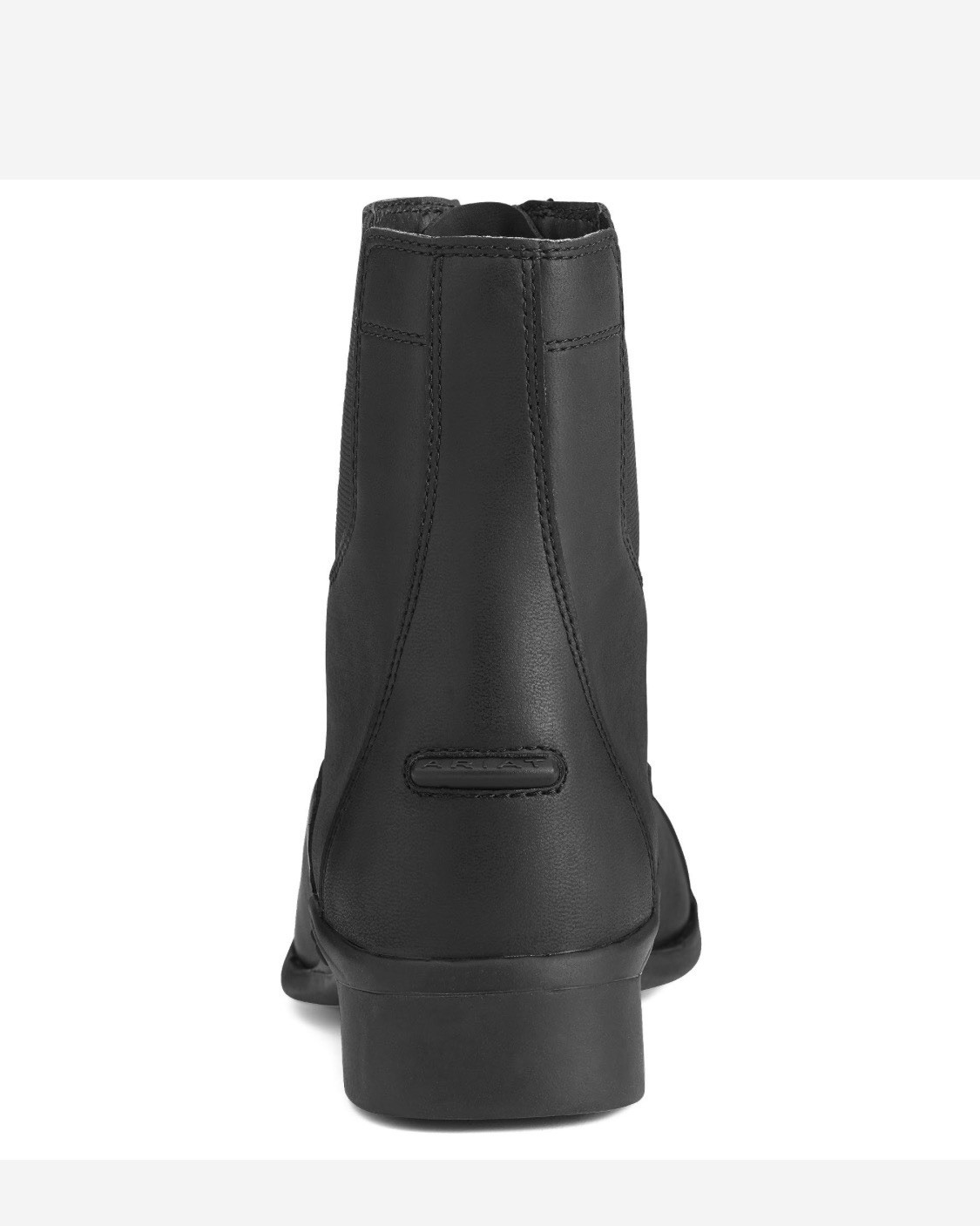 Ariat Women’s Scout Zip Paddock Boots Black Leather 9.5B Western Workwear