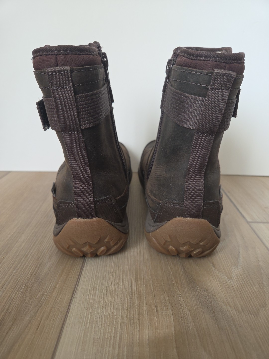 Merrell Murren Strap Warm Waterproof Winter Ankle Boots Pewter Women’s Size 8