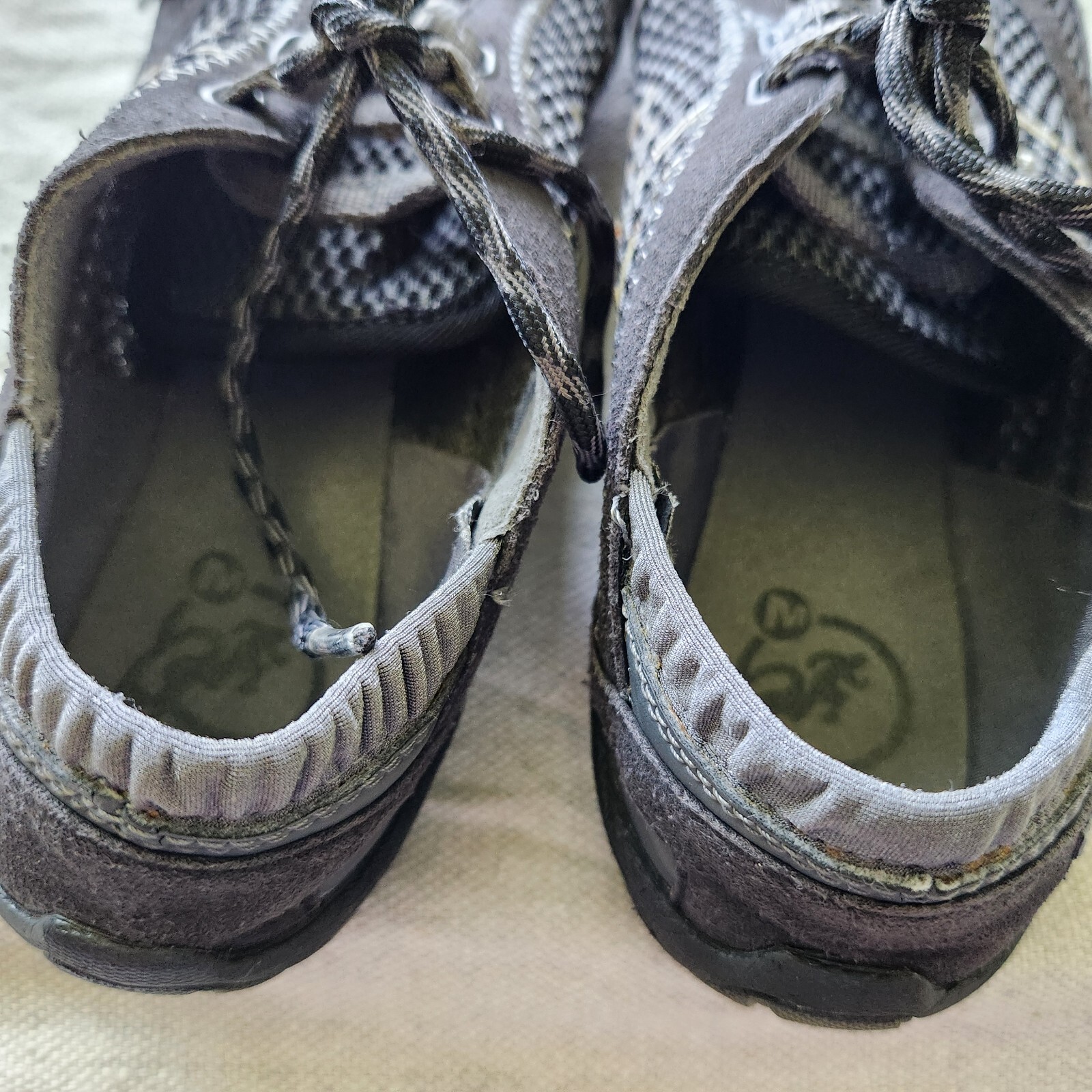 Merrell Pace Glove Barefoot Zero Drop Vibram Shoe Womens US 6 UK 3.5 EU 36 Black