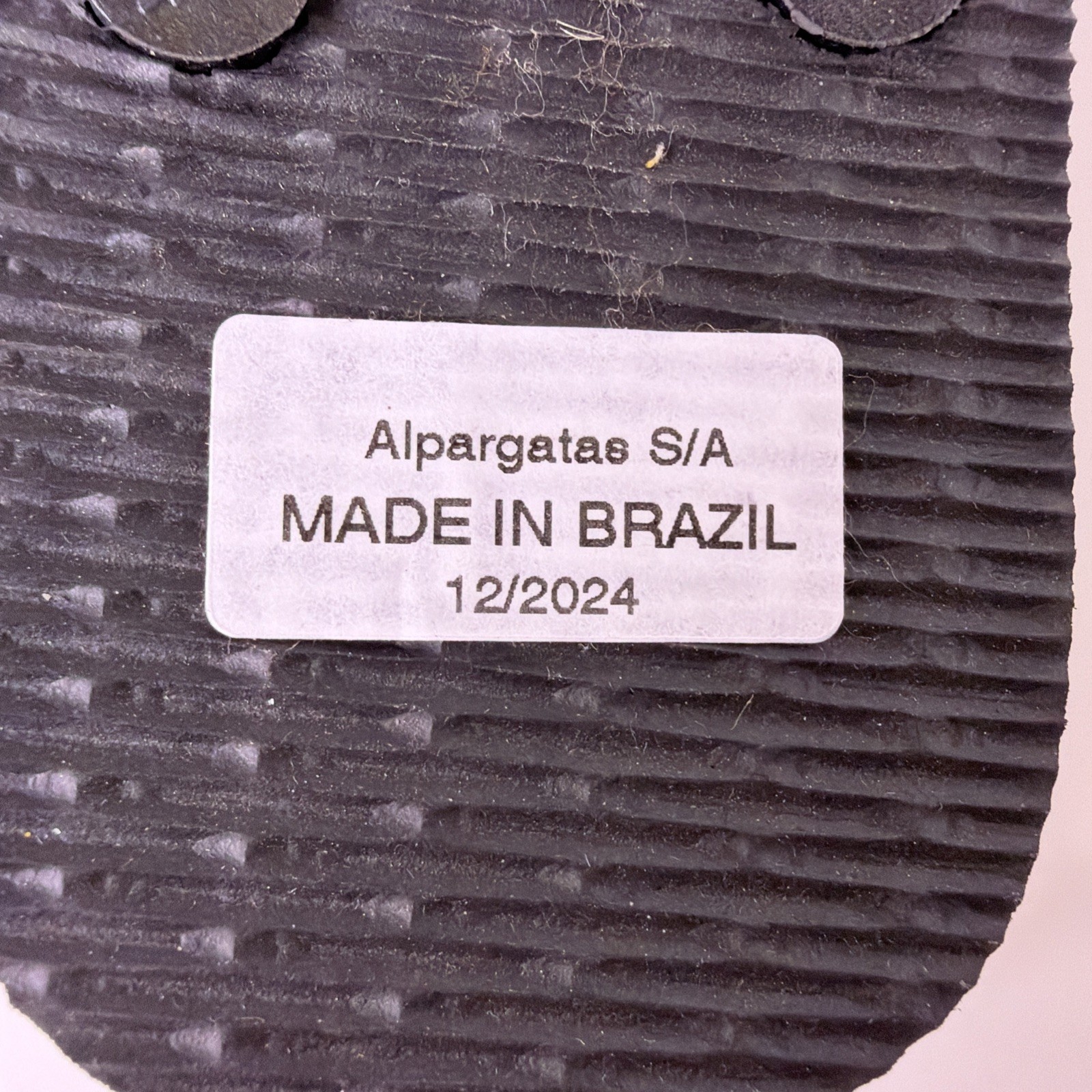 Havaianas Women’s Slim Flip Flop Sandals – Black, US 11/12