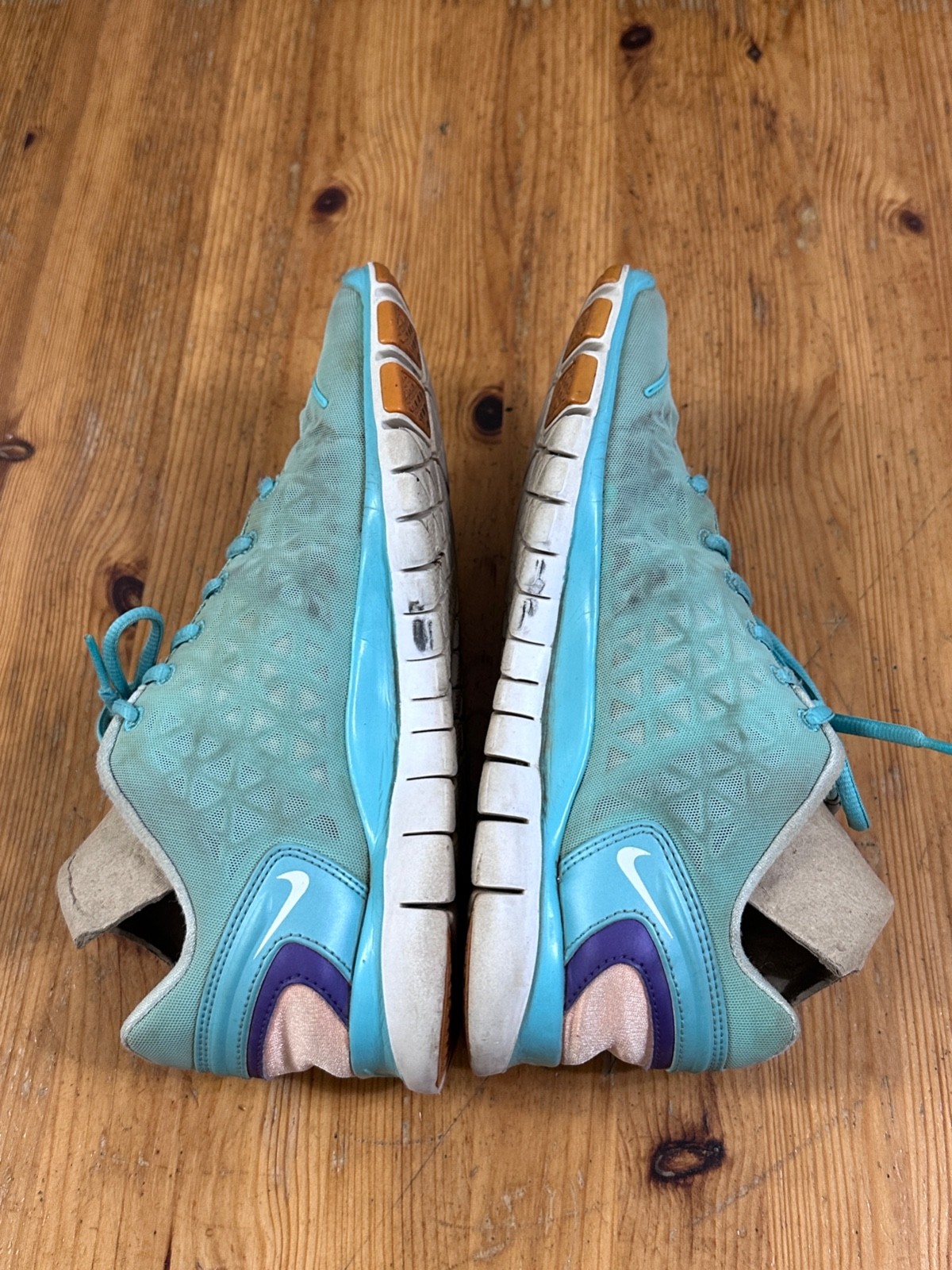Nike Free Fit 2 Sneaker Running Mint Green Training size 8