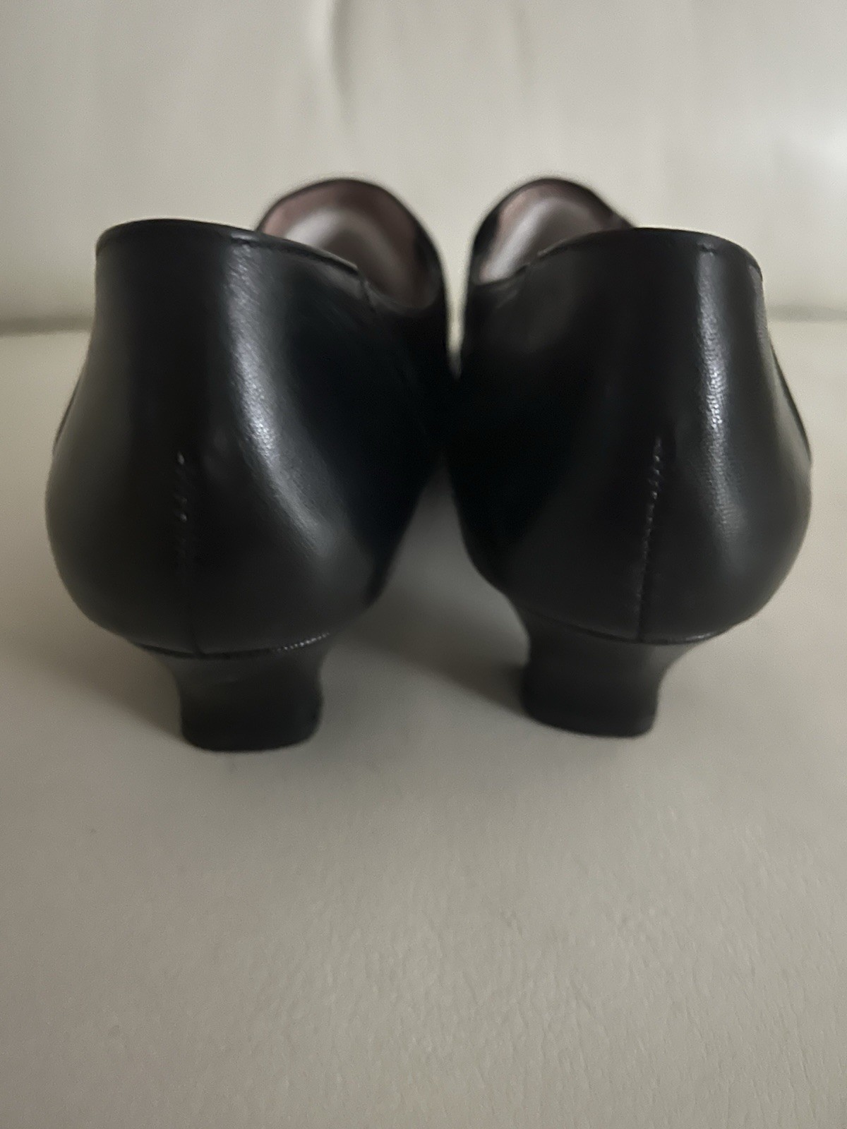 Beautifeel Rosalind Black Leather Pumps Made In Israel Women’s Sz 37