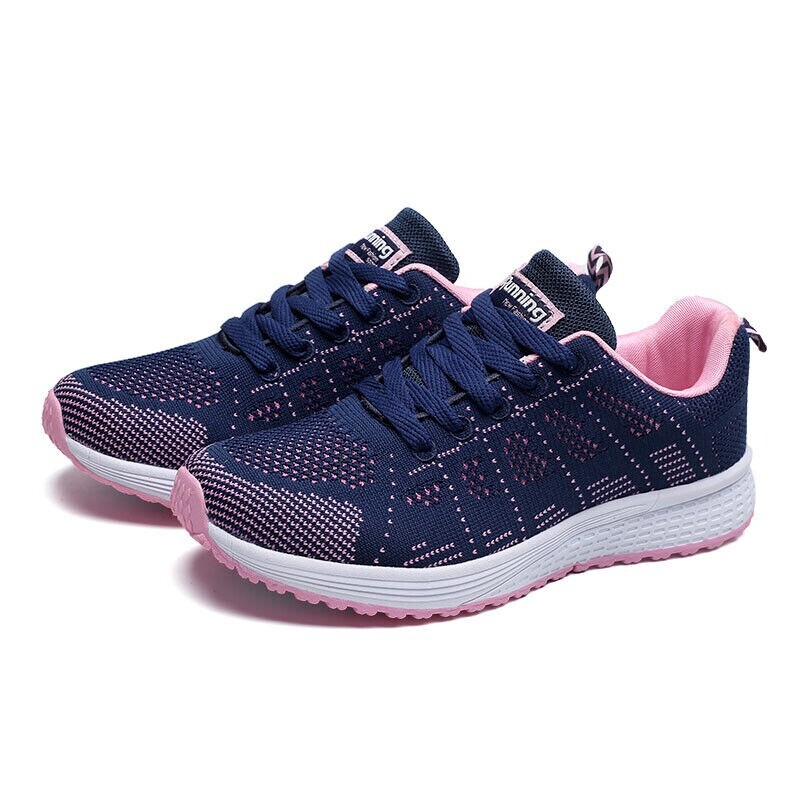 Orthopedic Walking Round Shoes for Women Mesh Breathable Trainers Outdoor Sport