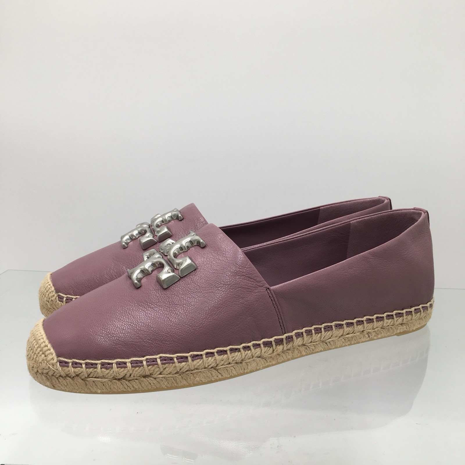 TORY BURCH – ELEANOR – Cipria- Goat Leather Women’s Espadrille Size 5 M