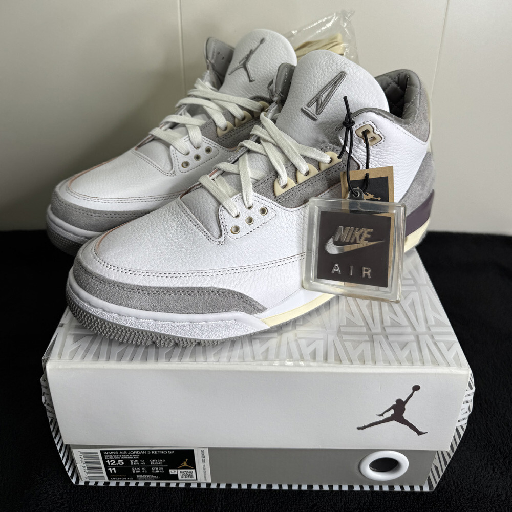 WMN Nike Air Jordan 3 Retro SP W12.5 M11 A Ma Maniére Raised By Women DH3434-110