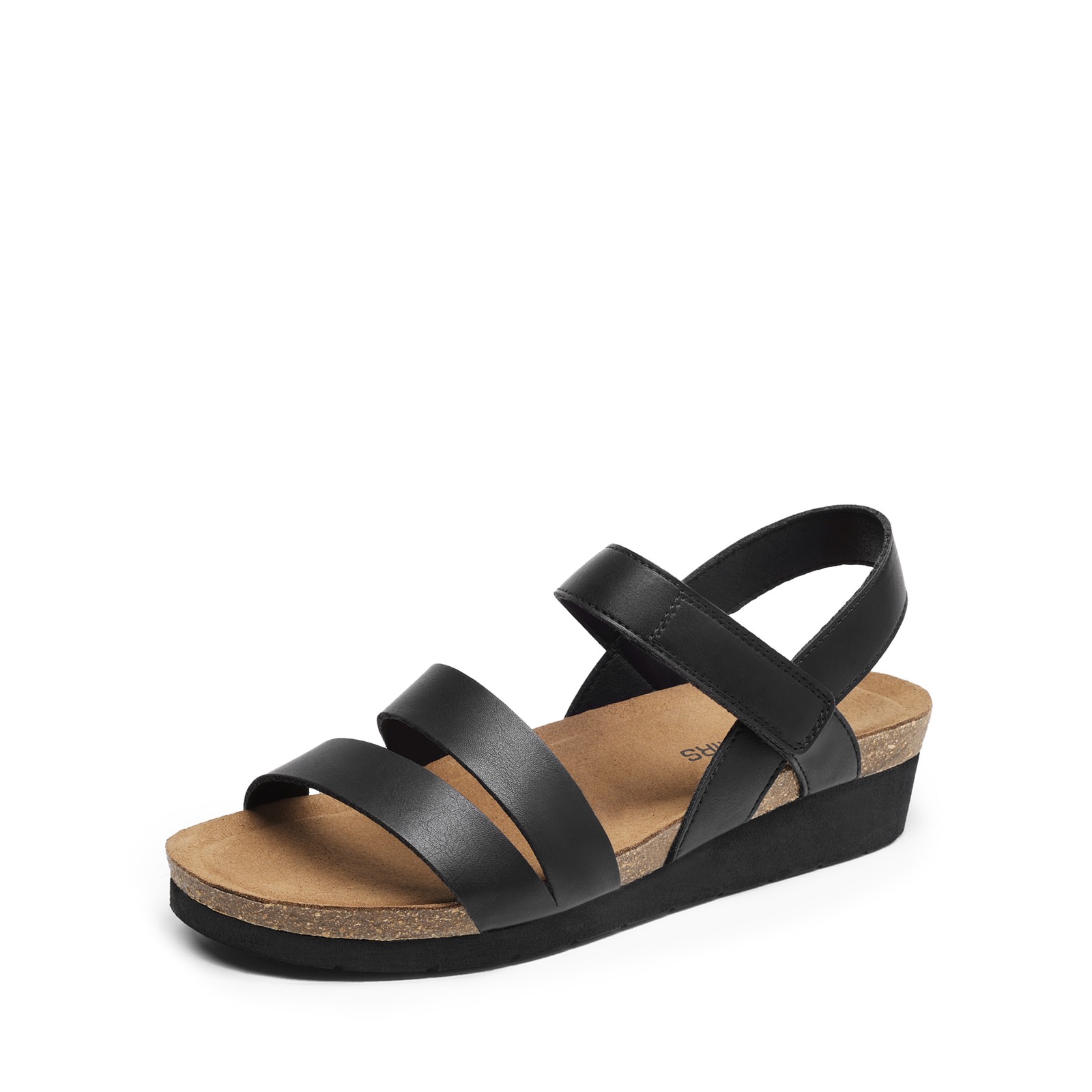 DREAM PAIRS Women Low Heel Wedge Sandals Casual Flatform Sandals Arch Support